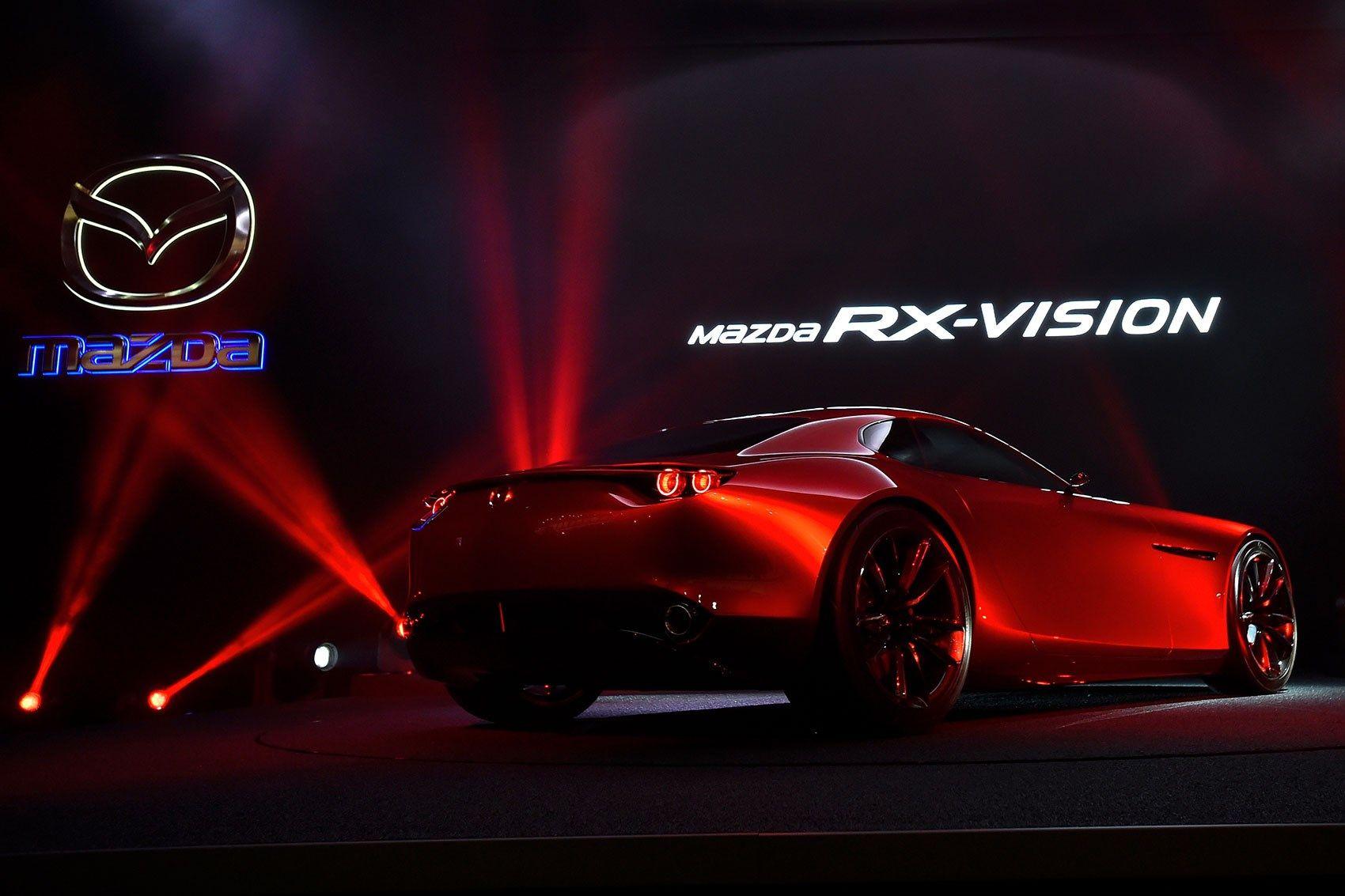 1700x1133 Mazda RX Vision Concept Car Spins In To The 2015 Tokyo Motor Show