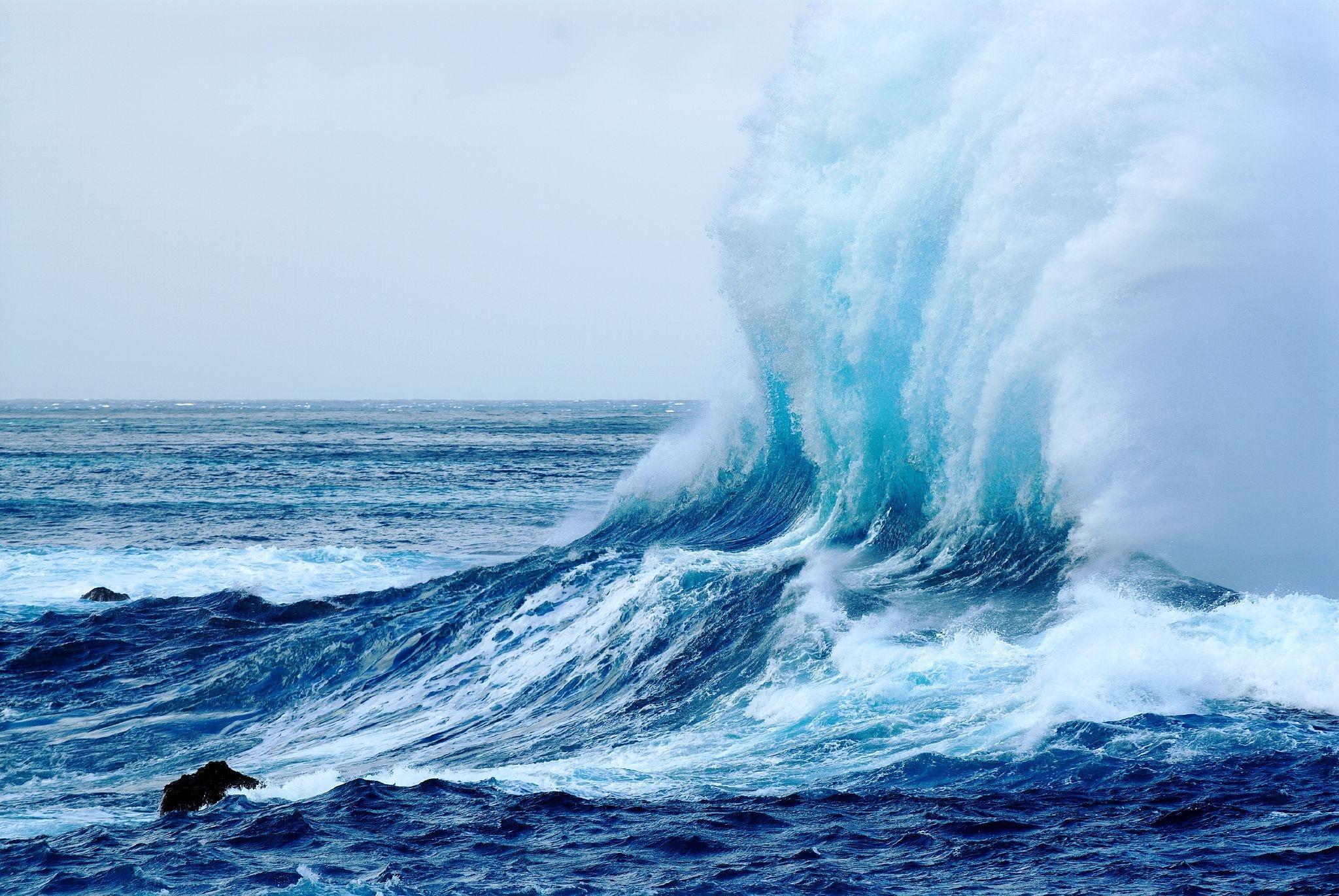 2048x1370 Ocean Aesthetic Wallpaper