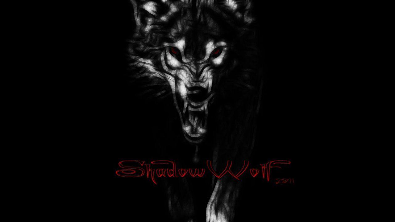 1280x720 Shadow Wolf Angry Wolf hình nền