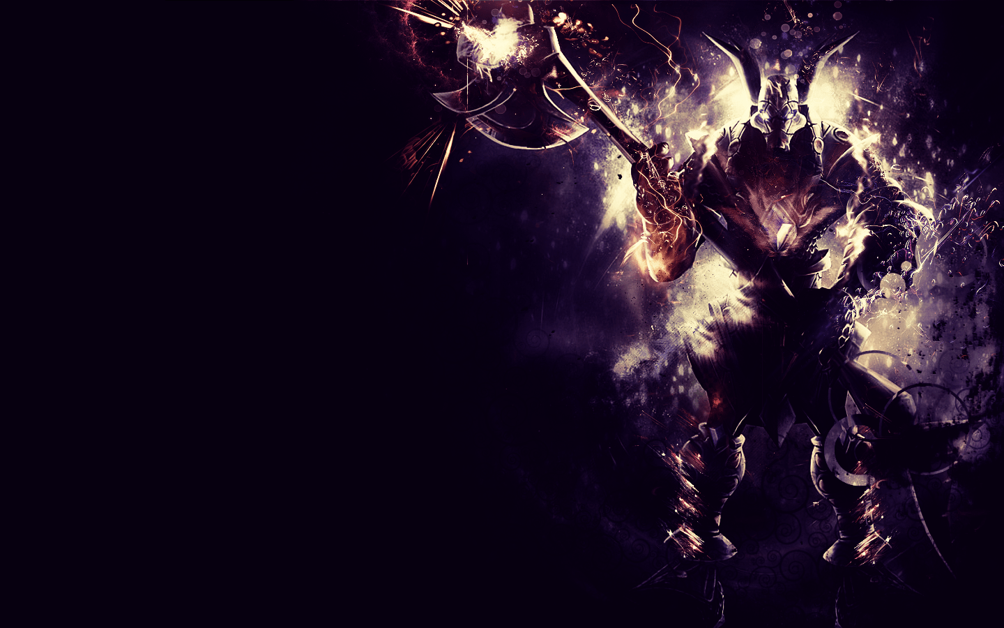 1440x900 Minimalist Fate Wallpaper Background #minimalist #fate. League