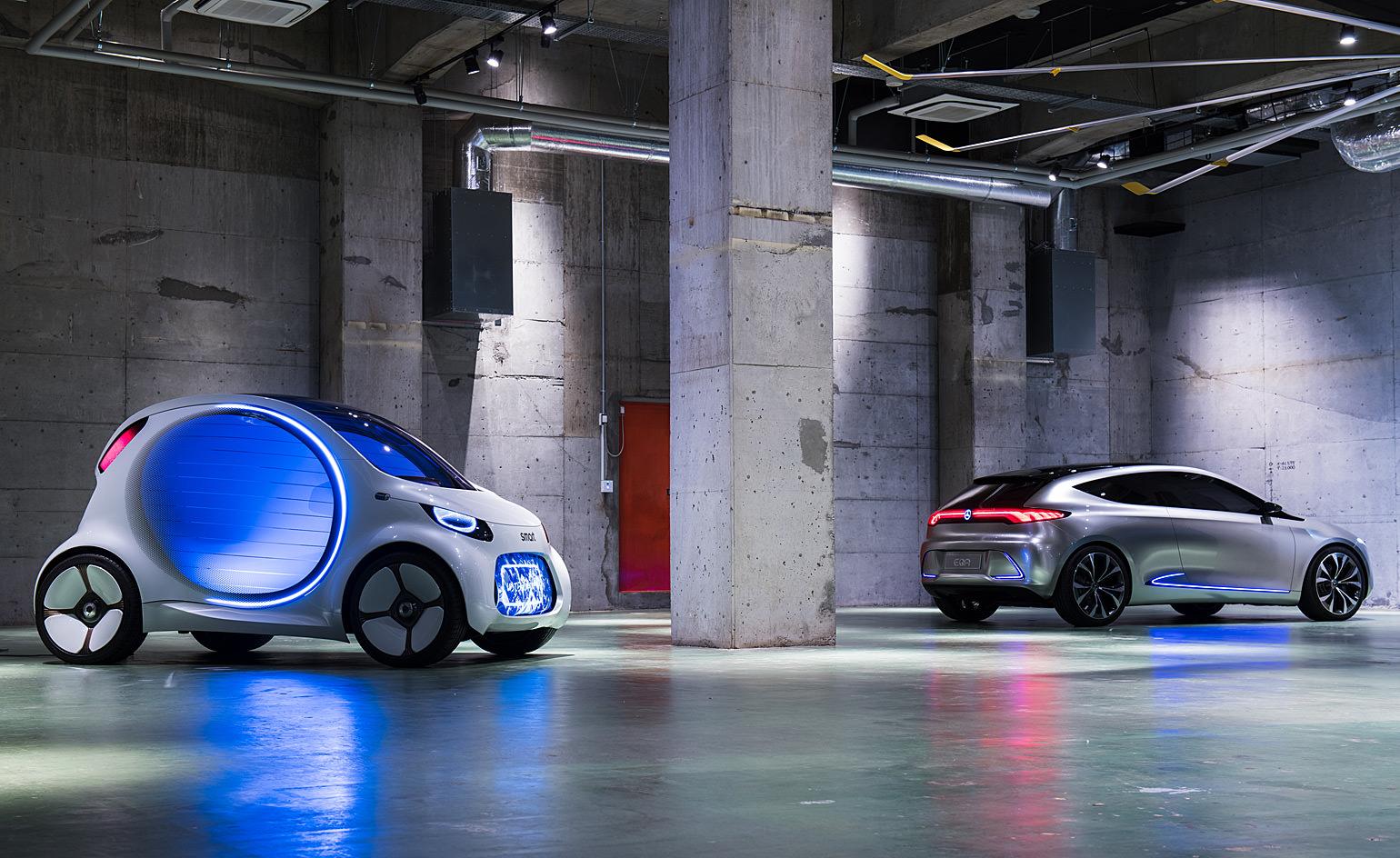 1540x944 WALLPAPER: Mercedes Benz Looks To The Future With Concept Cars