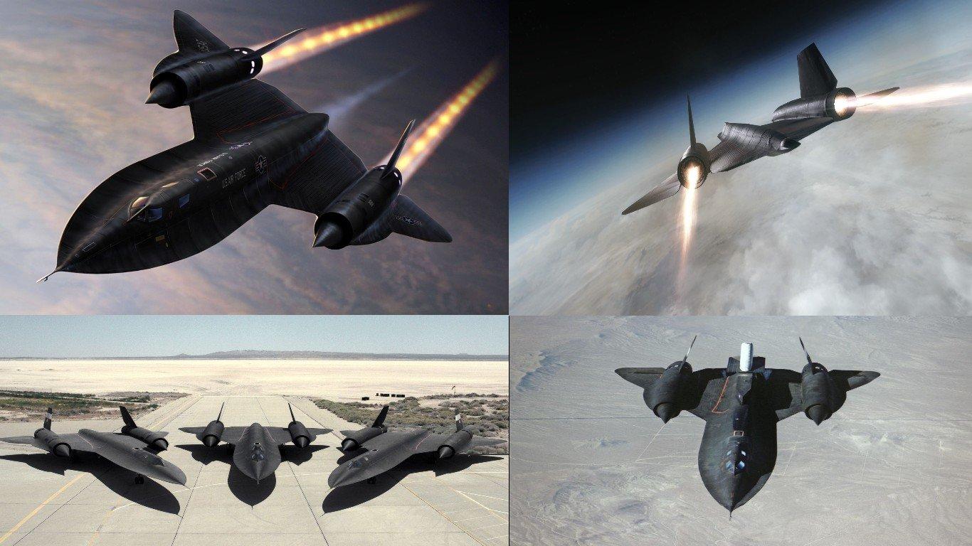 1366x768 Free Lockheed SR 71 Blackbird High Quality Wallpaper For Laptop Desktop