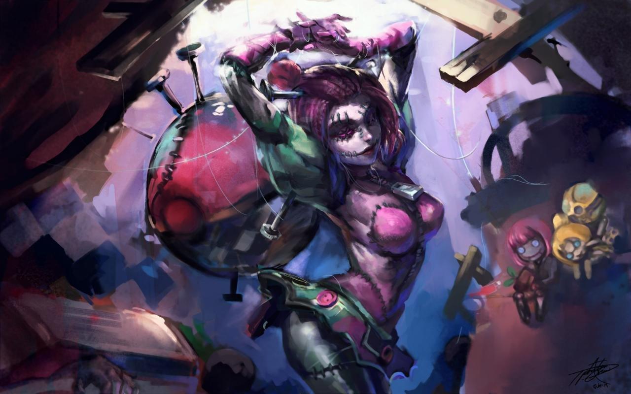 1280x800 Orianna (League Of Legends) wallpaper 1280x800 desktop background
