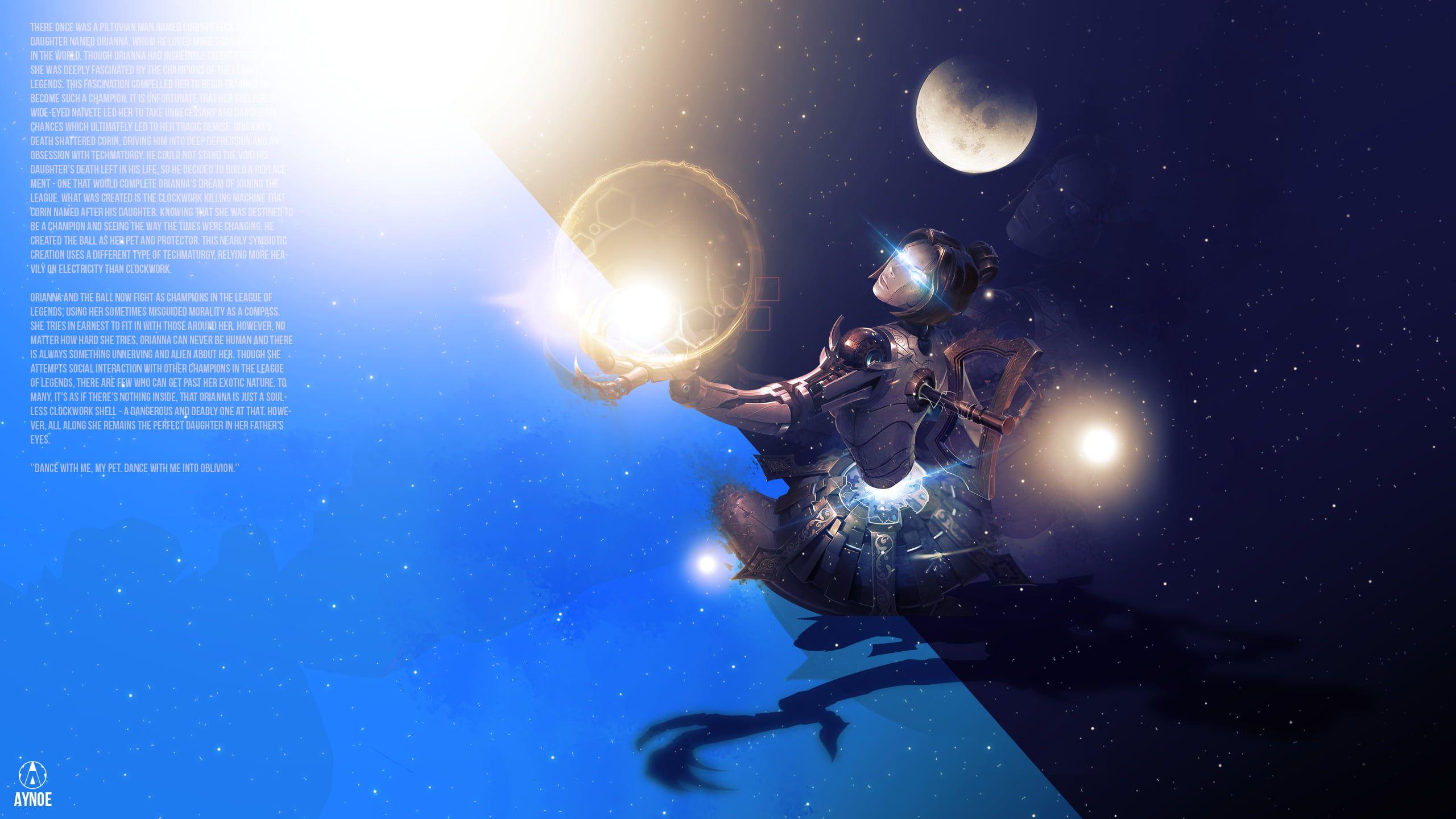 2560x1440 League of Legends, Orianna HD wallpaper