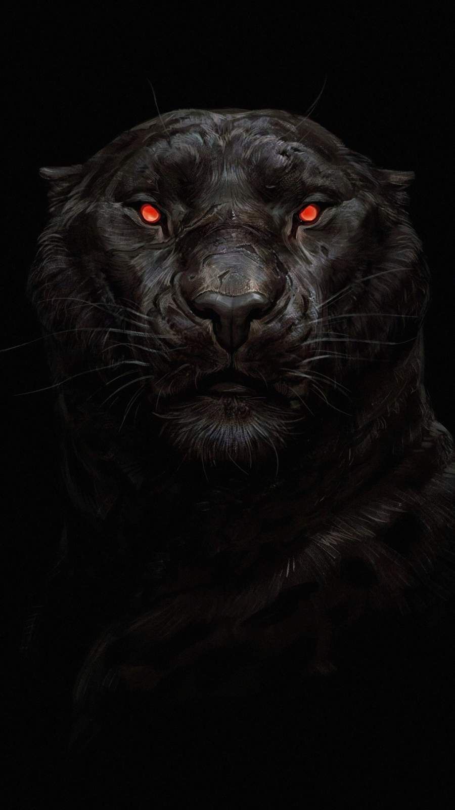 Black Panther Phone Wallpaper