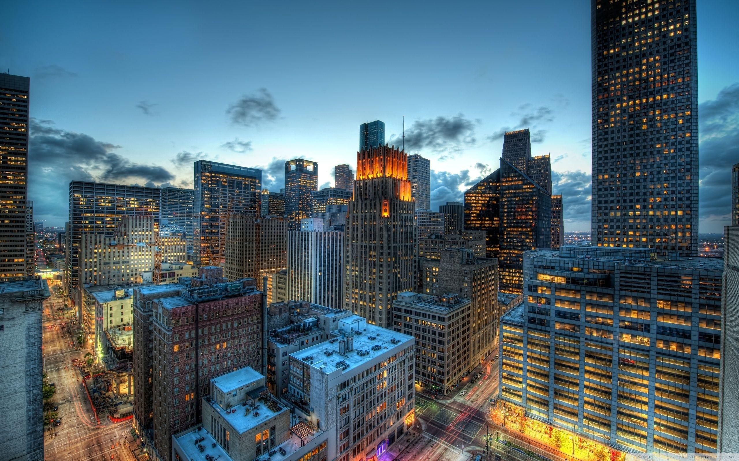 2560x1600 Houston, Texas, US ❤ 4K HD Desktop Wallpaper for 4K Ultra HD TV