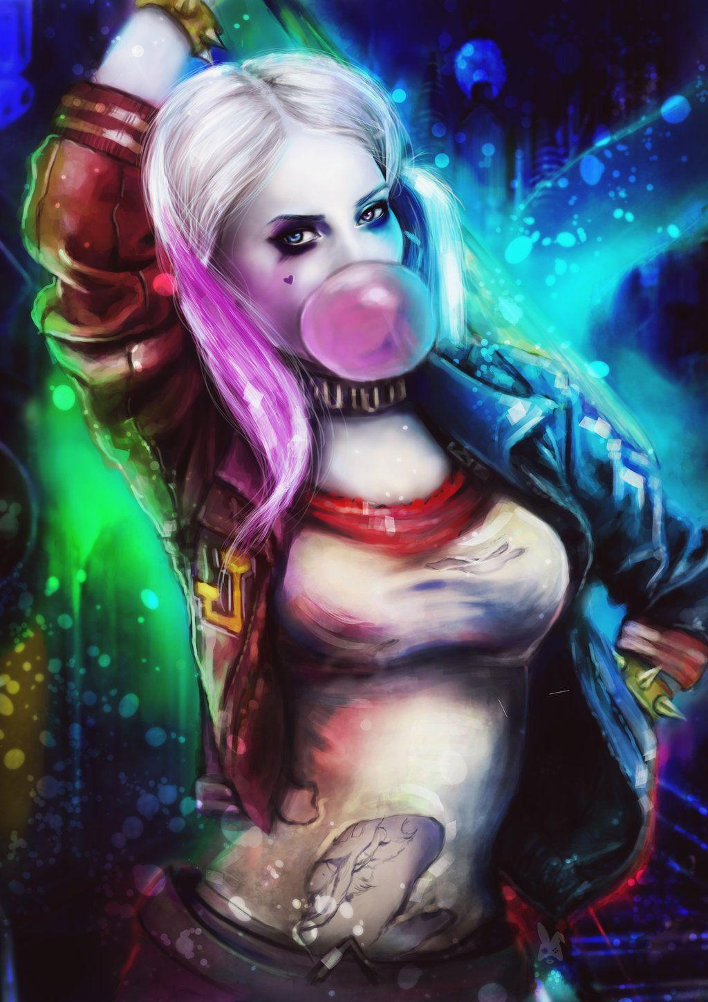 Wallpaper 4k Harley Quinn artwork Wallpaper