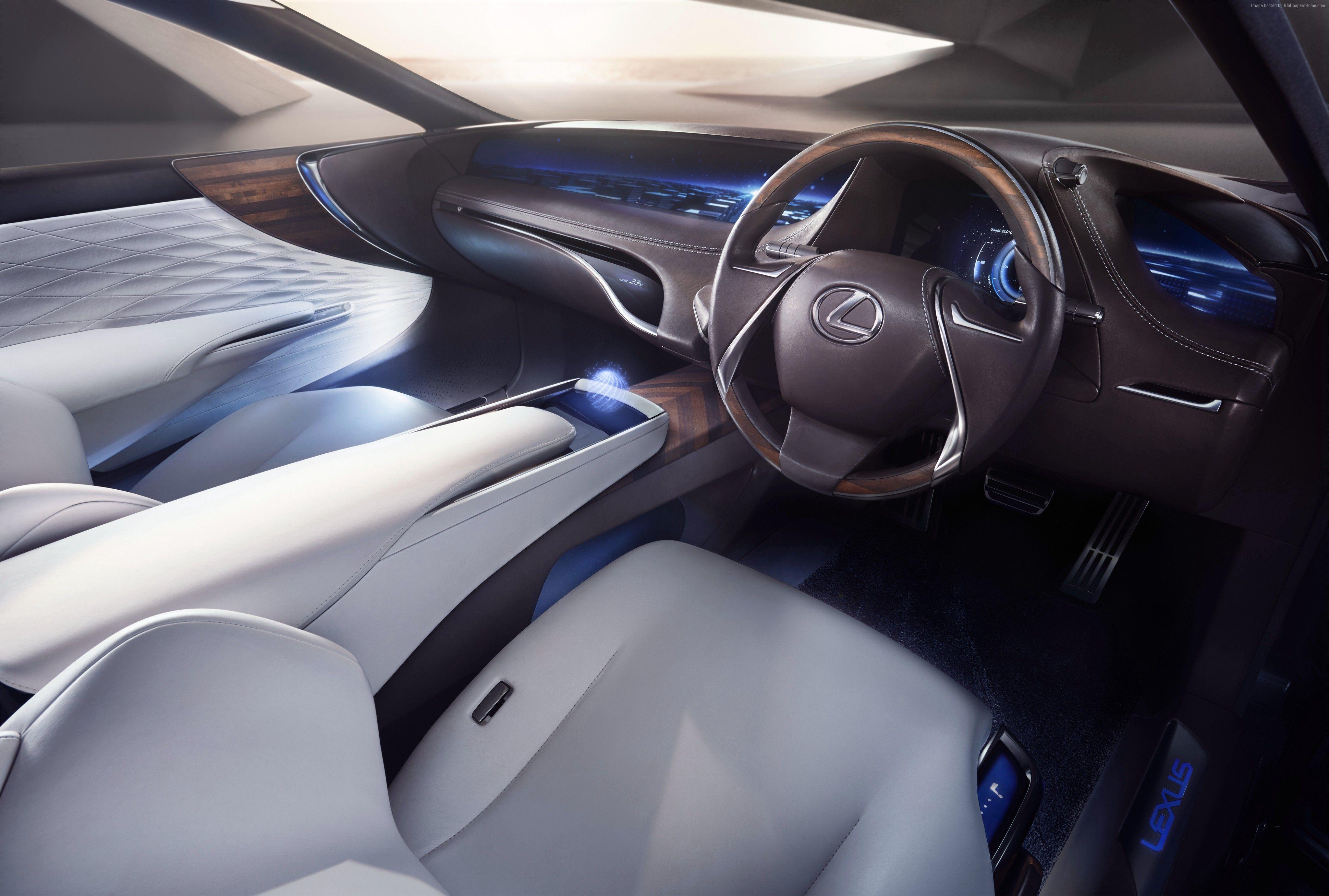 4096x2763 Wallpaper Lexus LF FC, Concept, Interior, Tokyo Motor Show, Cars