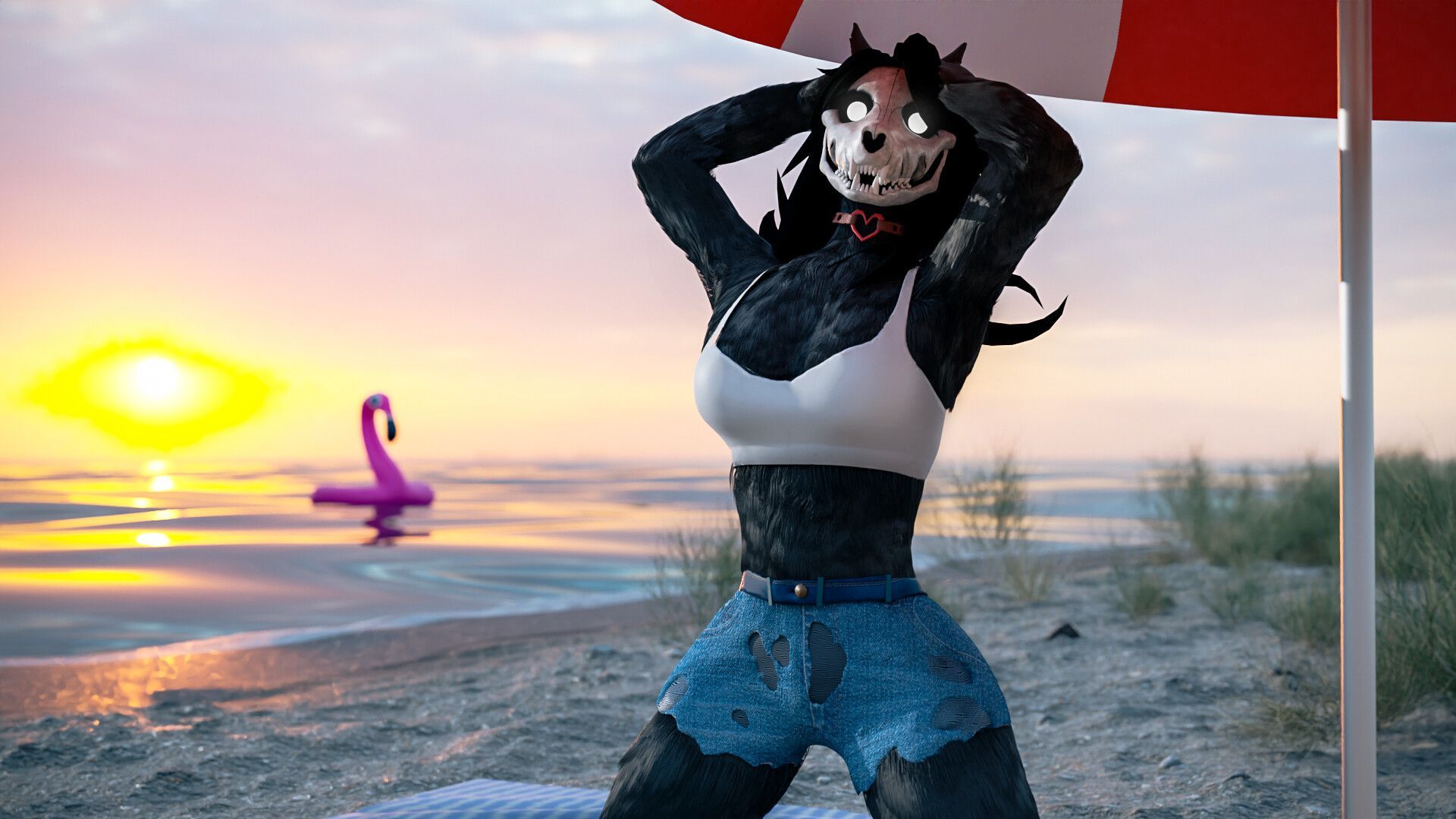 1920x1080 SCP 1471 on the beach