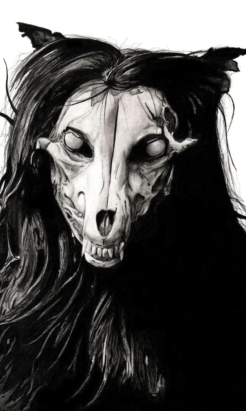 800x1334 SCP creepy, creepypasta, grim, monster, skull, the foundation, HD phone wallpaper