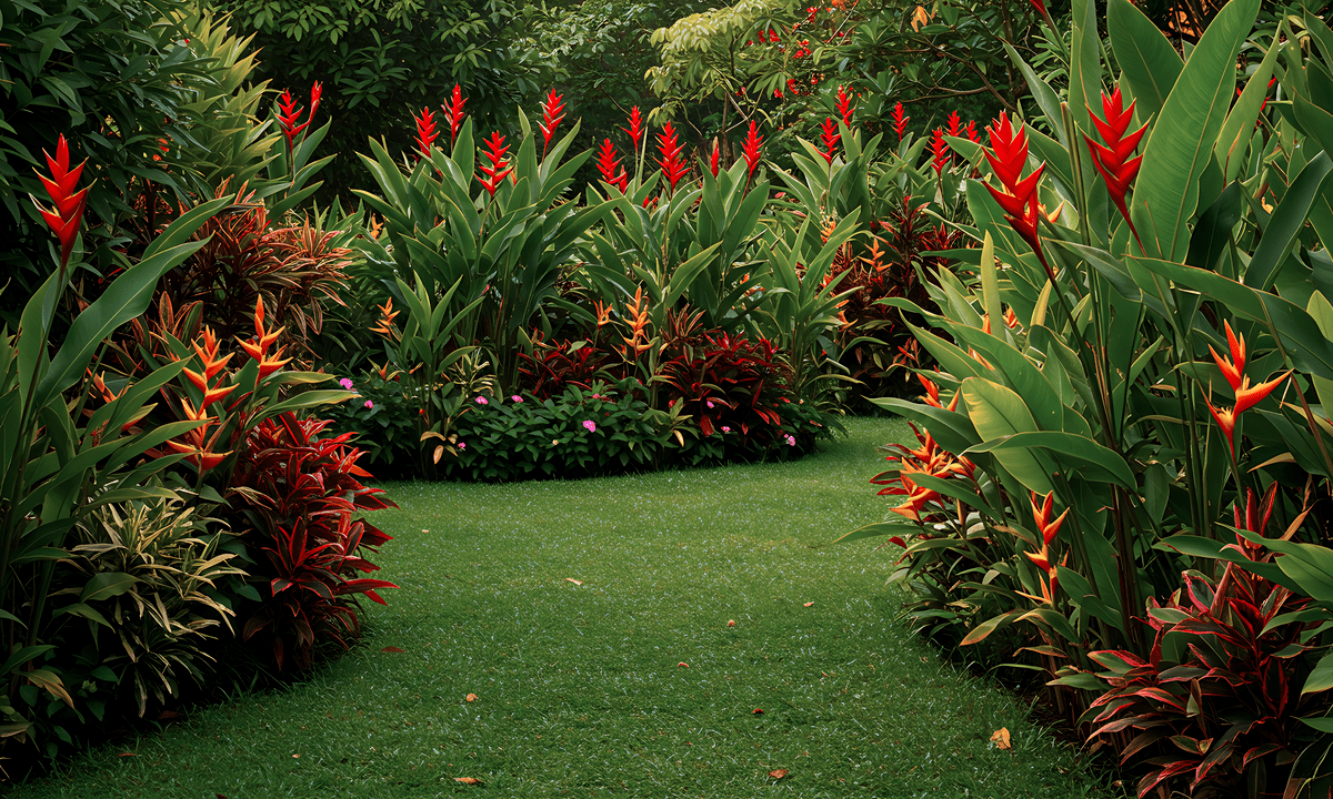 1200x720 Tropical Lush Garden Background, Tropical, Garden, Lush Background Image And Wallpaper for Free Download