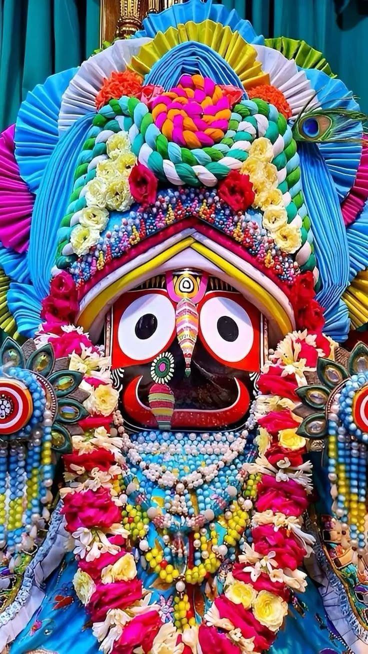 736x1308 Lord Jagannath Ji Wallpaper