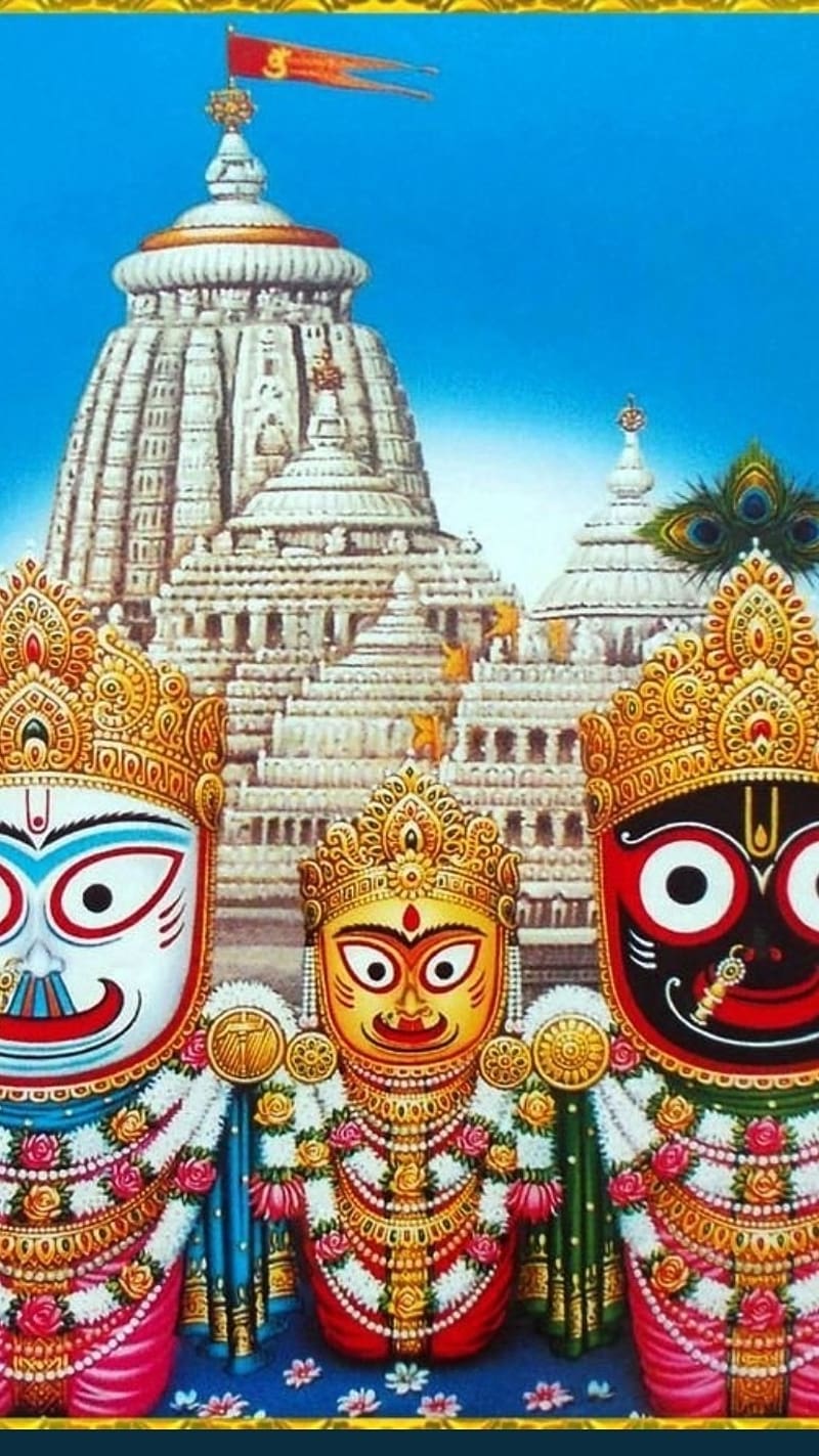 800x1423 Jay Jagannath, Hindu Mandir Yatra, lord, god, HD phone wallpaper