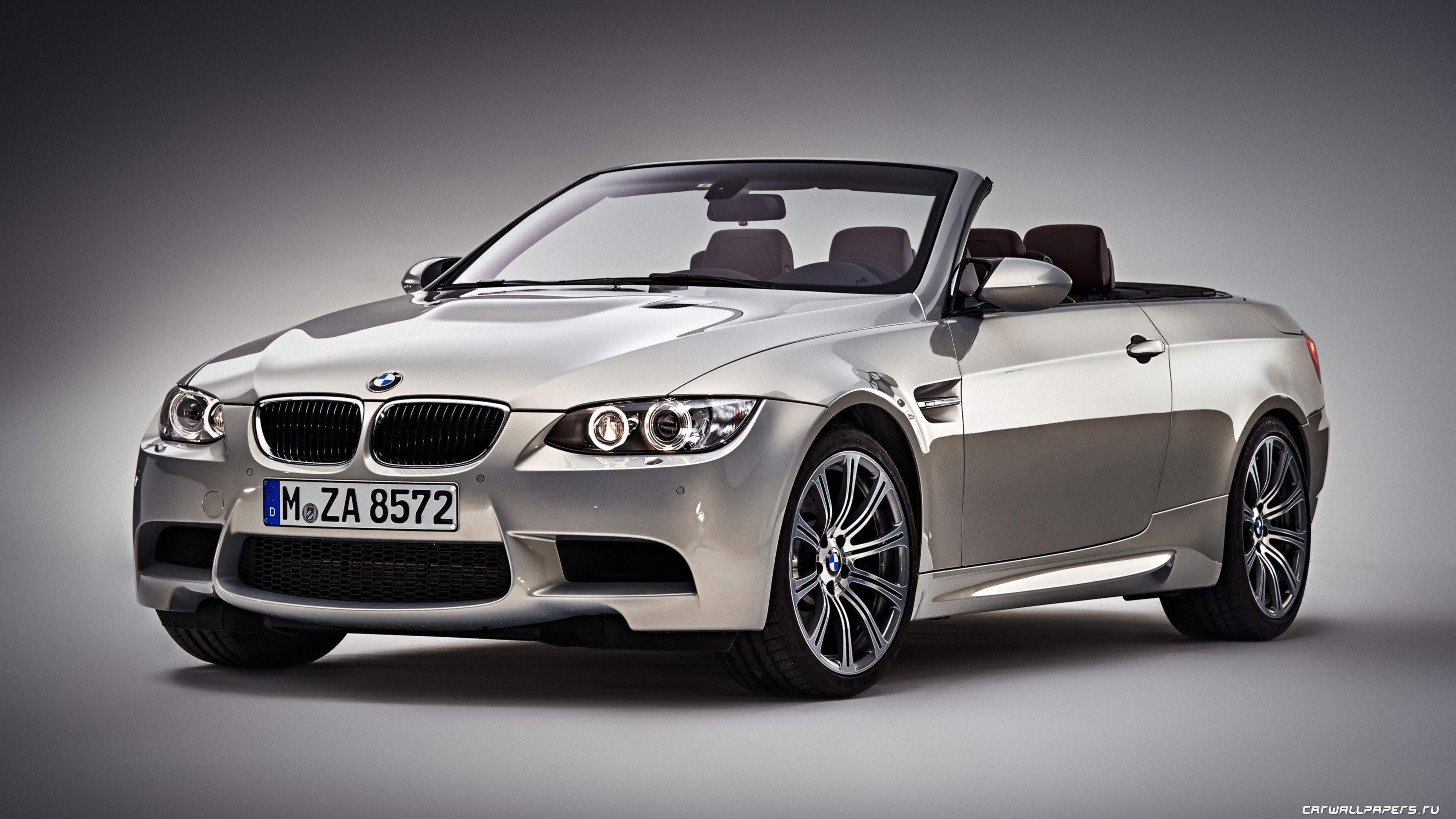3840x2160 Cars desktop wallpaper BMW M3 Convertible E93