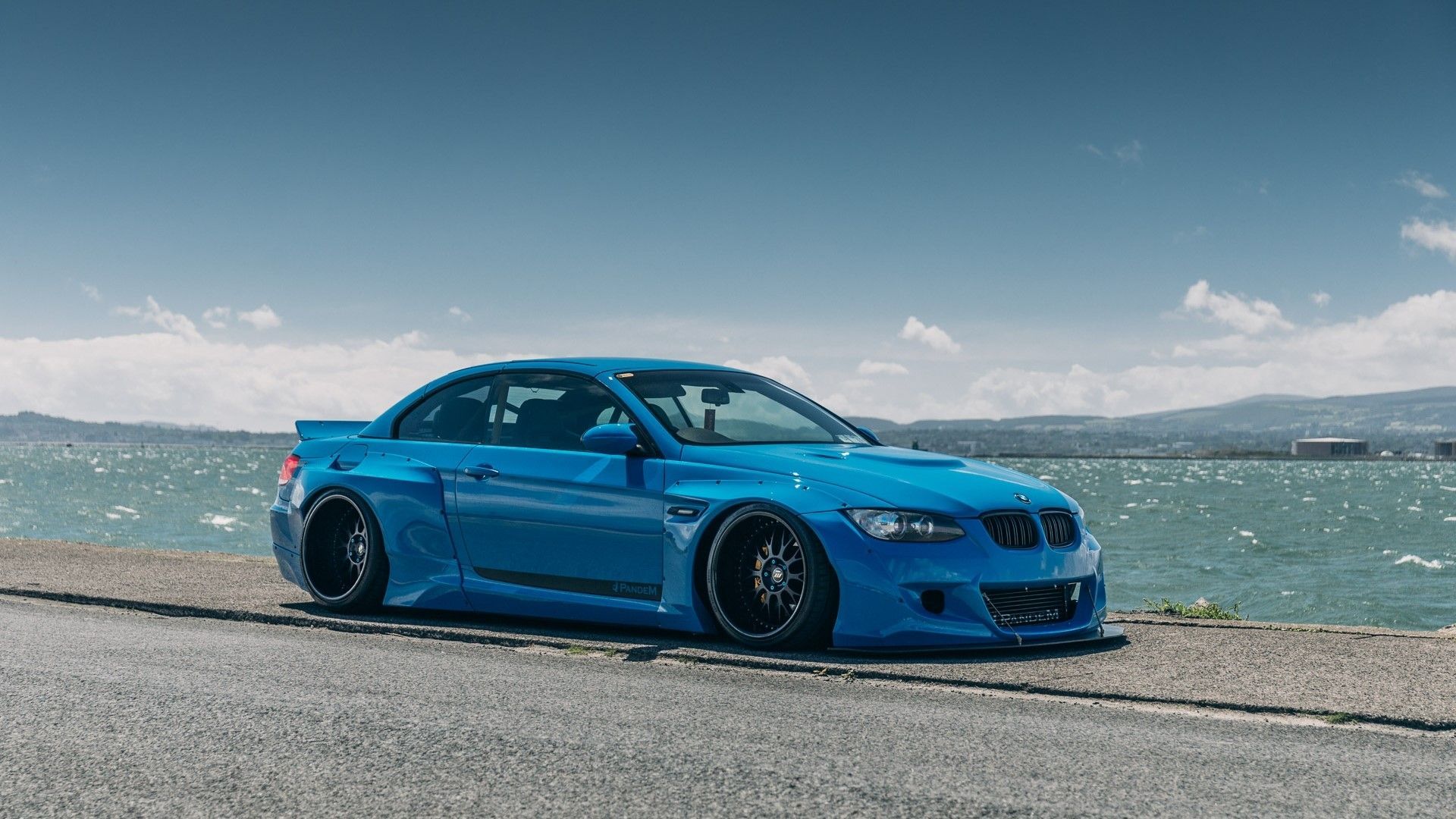 1920x1080 BMW E car, 335i, pandem, HD Wallpaper