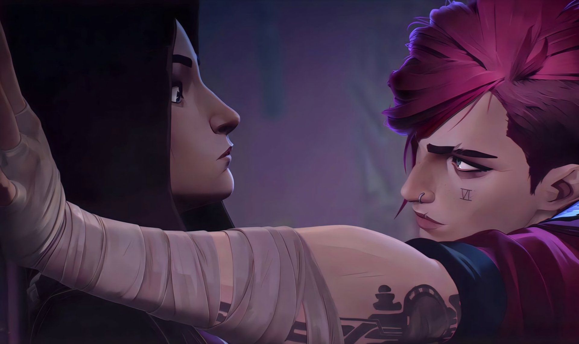 1920x1141 Arcane S2: VI & Caitlyn 4K Ultra HD Wallpaper