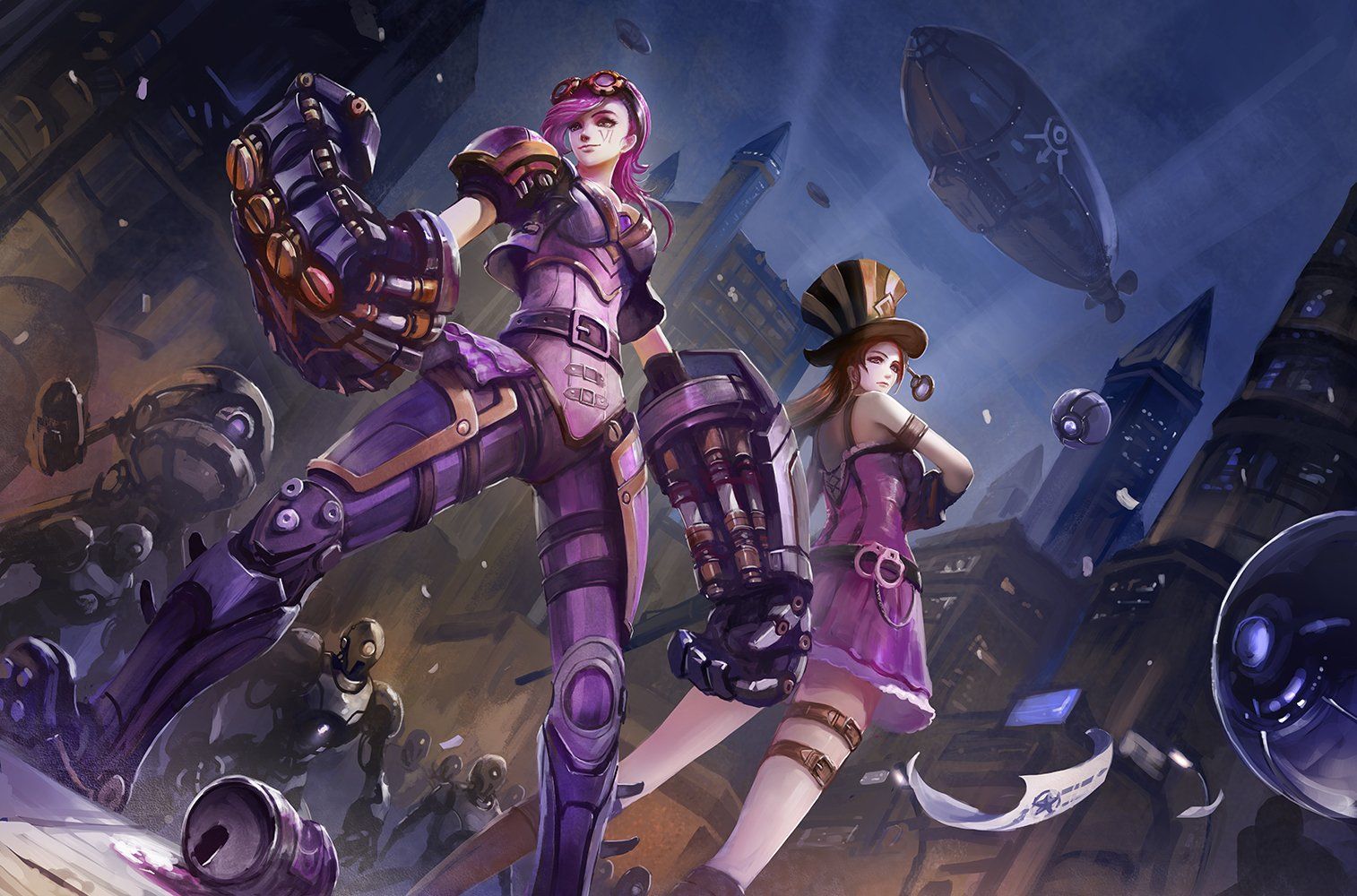 1514x1000 Caitlyn & Vi HD Wallpaper