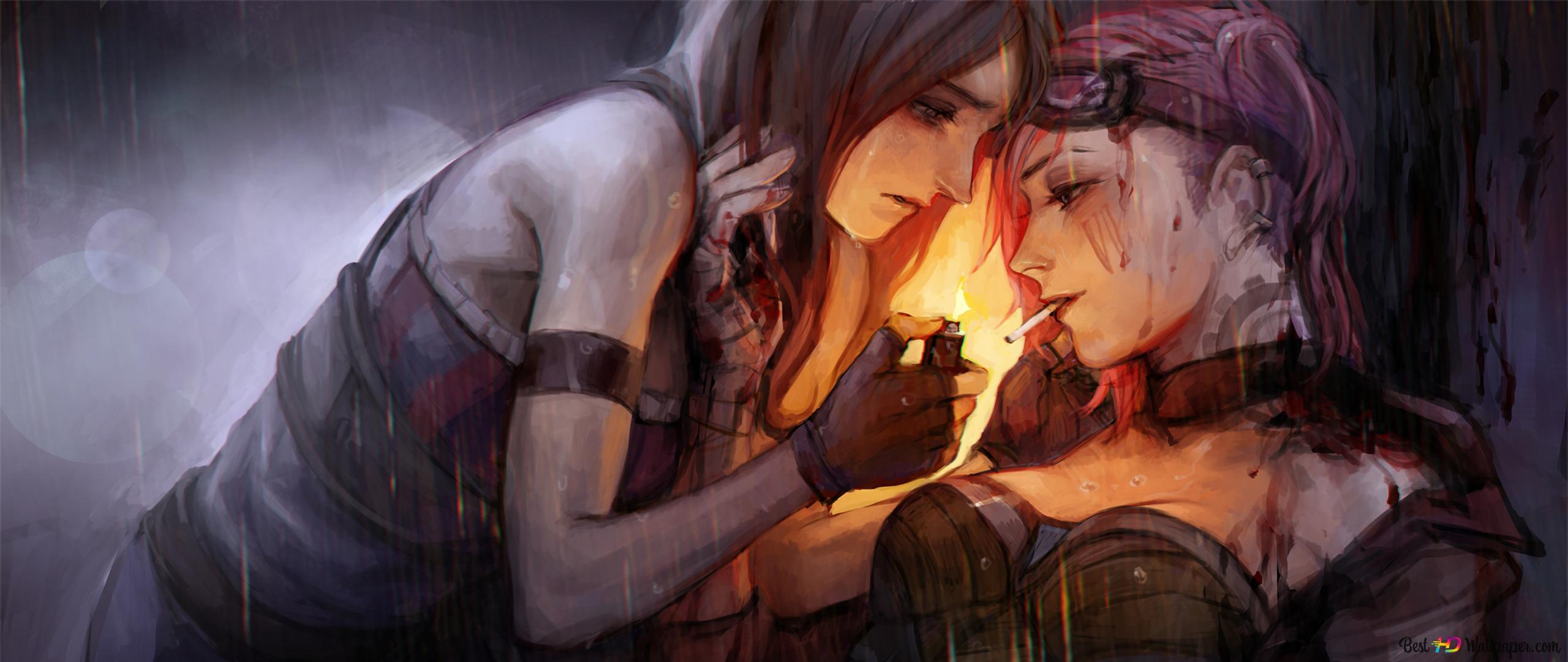 2560x1080 League of Legends (LOL) : Caitlyn with Vi 4K wallpaper download