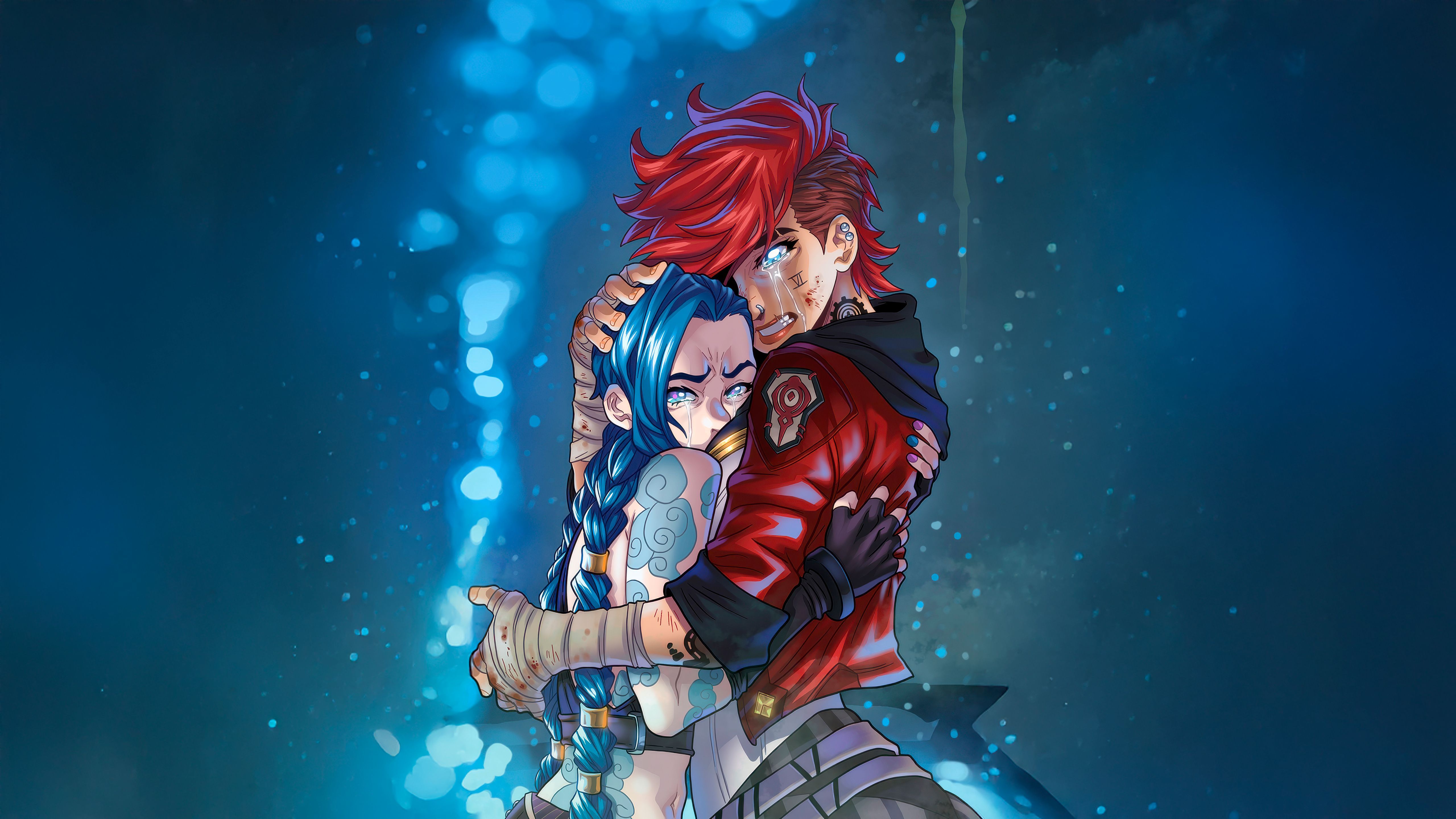 5120x2880 Arcane League Of Legends Jinx Vi And Caitlyn Wallpaper, HD Tv Shows Wallpaper, 4k Wallpaper, Image, Background, Photos and Picture