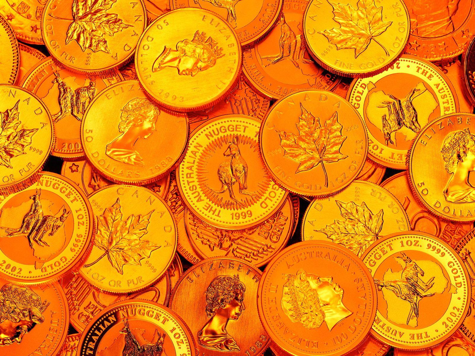 1600x1200 Canadian gold coins wallpaper and image, picture