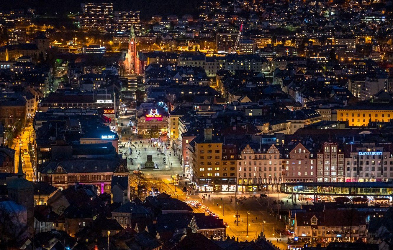 1332x850 Wallpaper photo, Home, The evening, Night, The city, Street