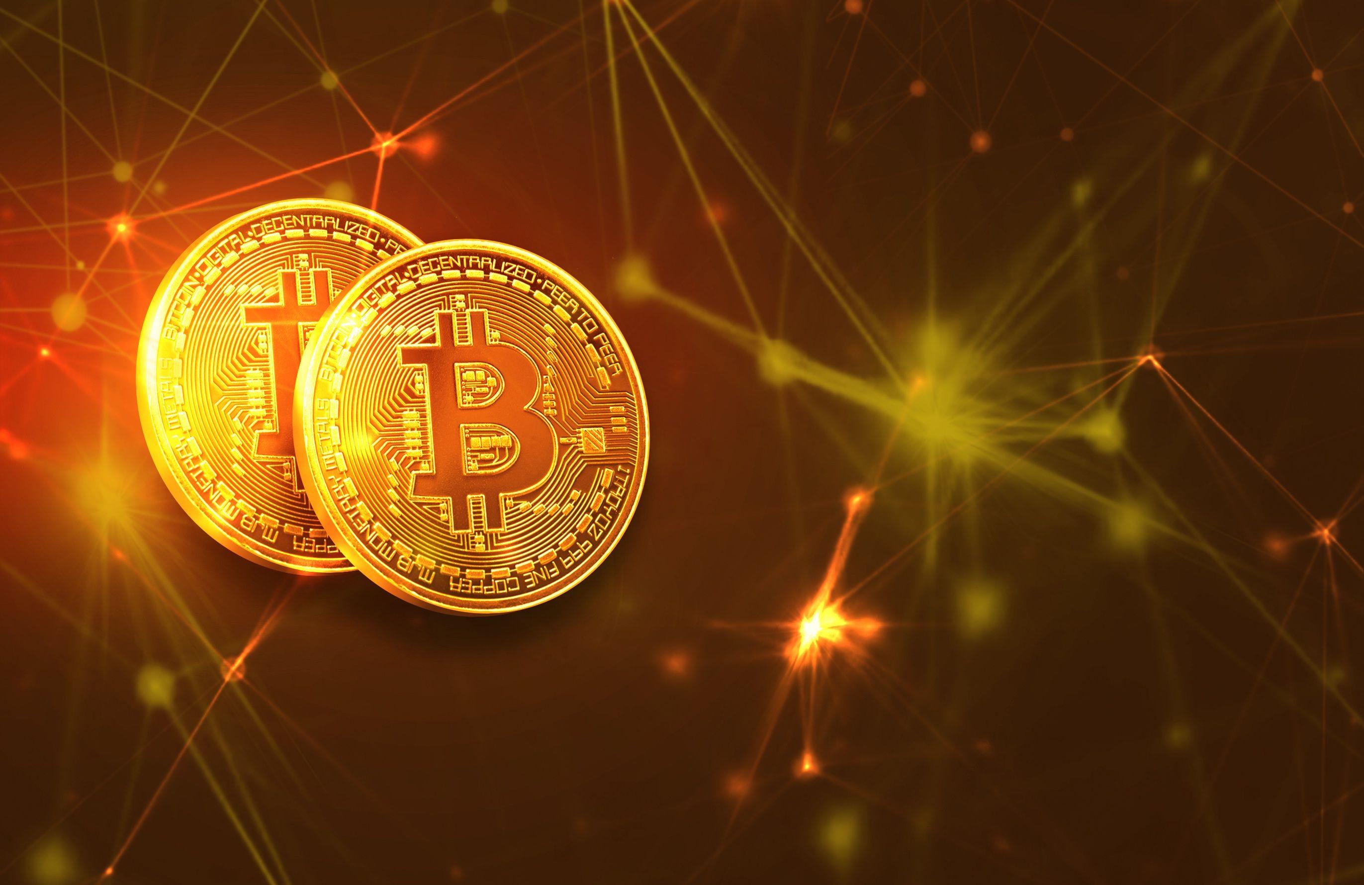 2743x1780 Bitcoin Gold HD Wallpaper