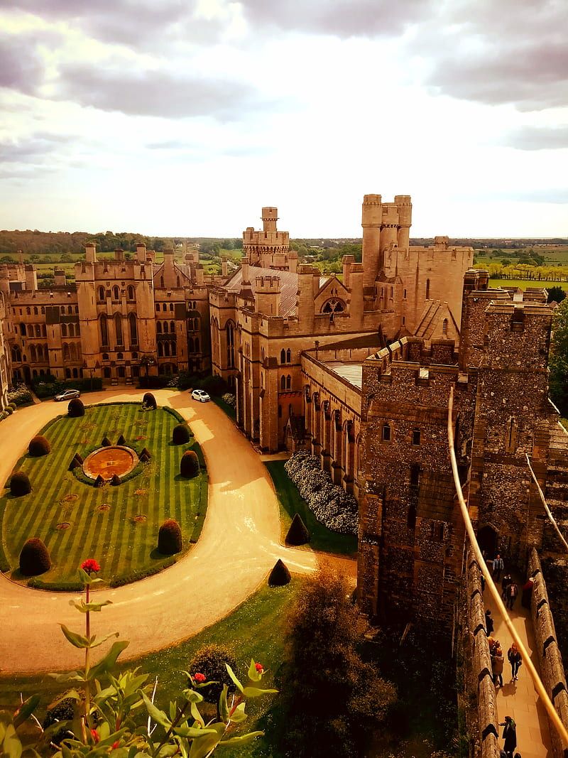 800x1067 Arundel Castle, architecture, england, garden, heritage, history, HD phone wallpaper