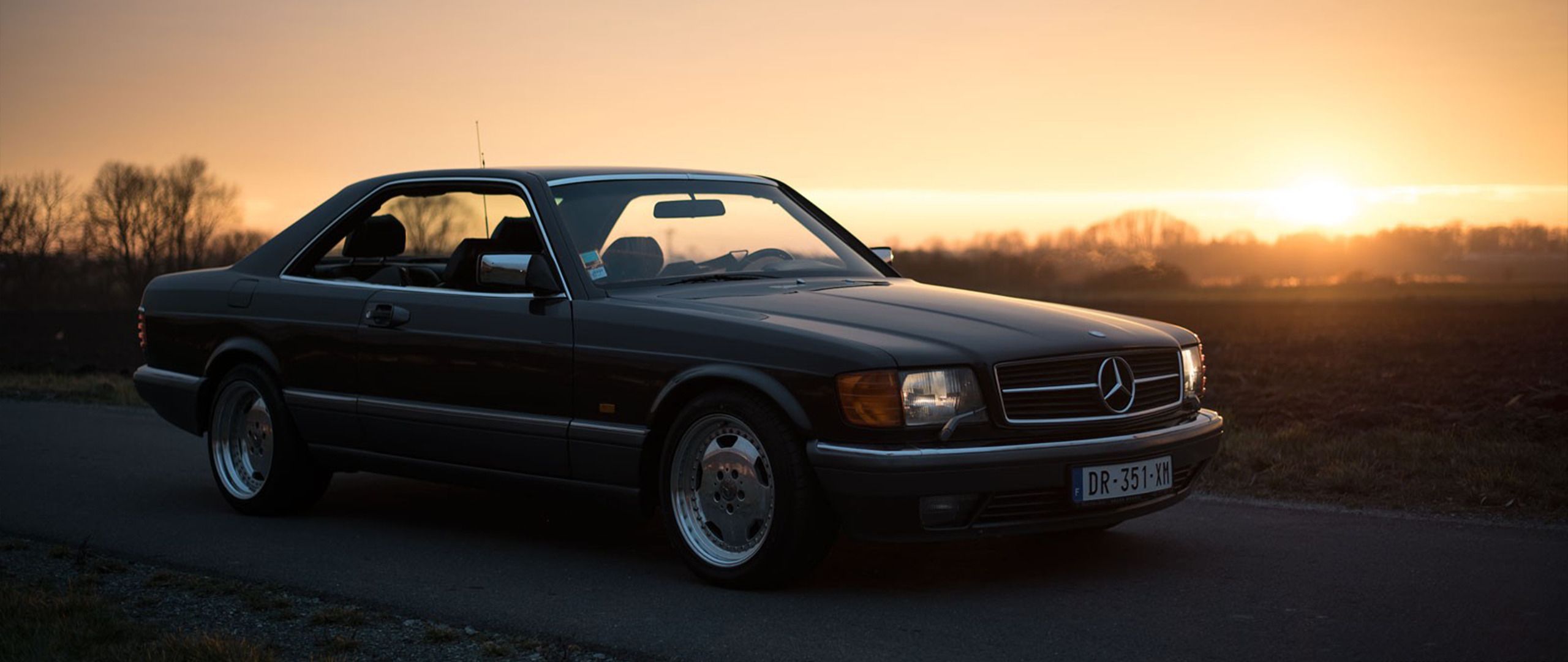 2560x1080 ultra wide, Car, Mercedes Benz, Mercedes Benz SEC Wallpaper HD / Desktop and Mobile Background