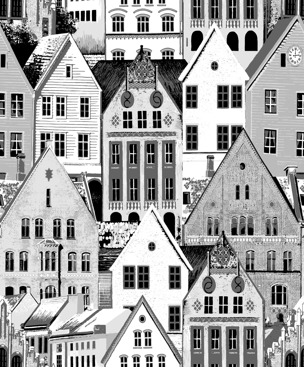 994x1200 5220 2 Bergen Wallpaper Grey
