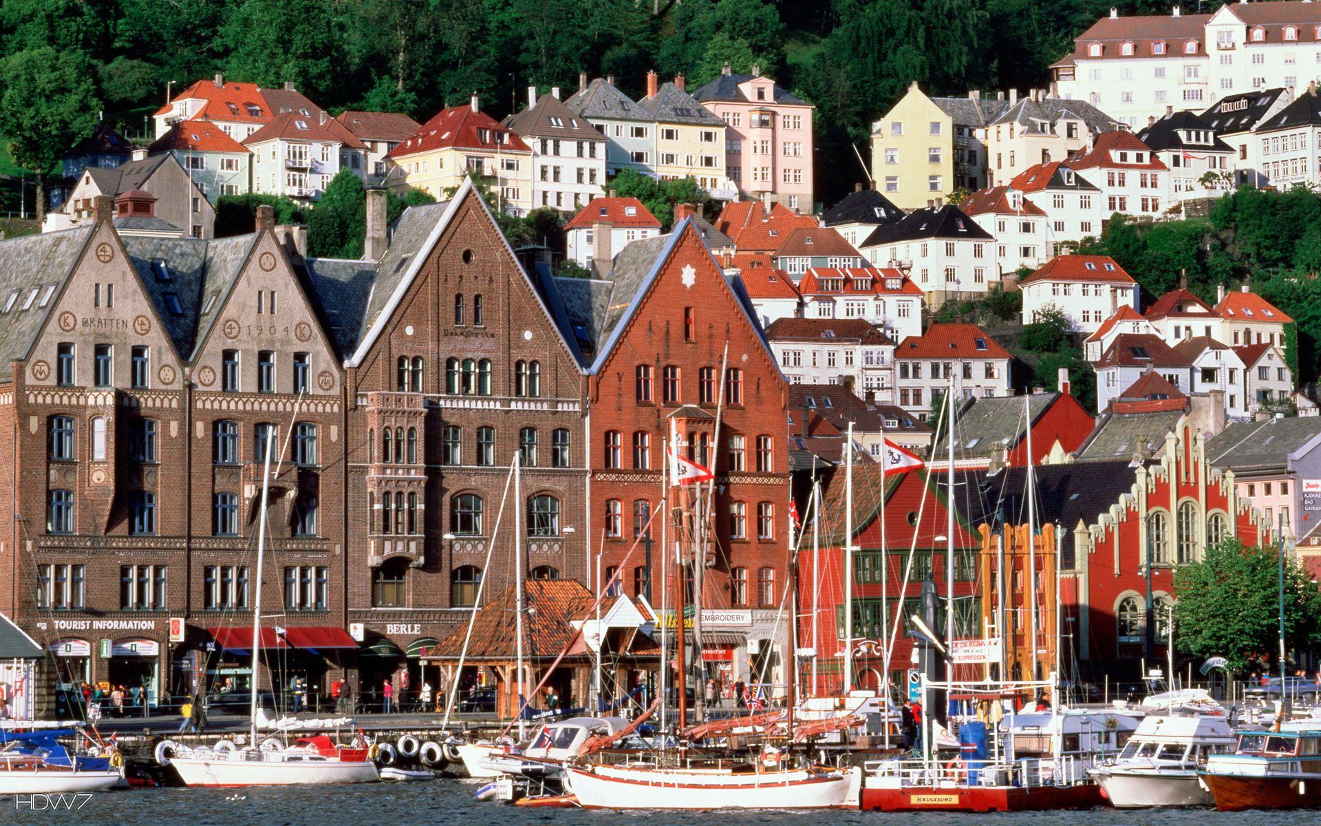 1920x1200 Bergen Norway, HD Wallpaper & background Download