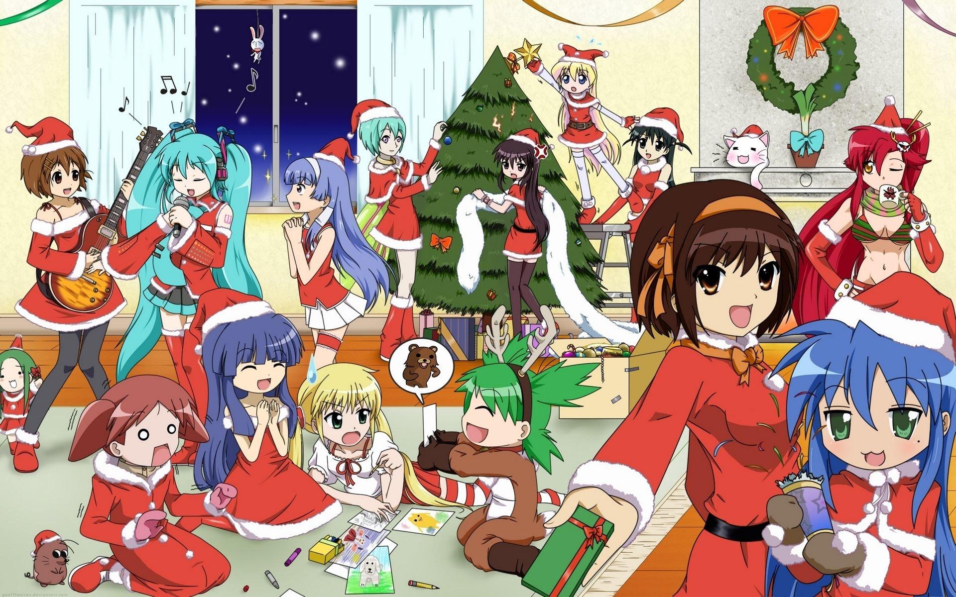 1920x1200 Christmas Anime wallpaper 1920x1200 desktop background