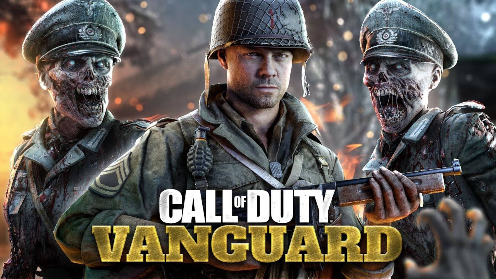 1920x1080 Download Call Of Duty Vanguard: Wwii Campaign Poster Wallpaper