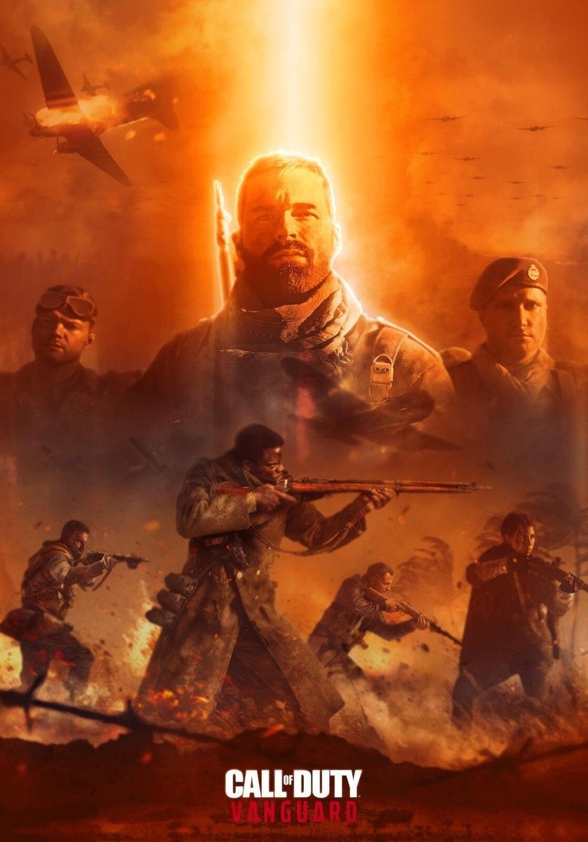 838x1200 Call of Duty: Vanguard Game Poster