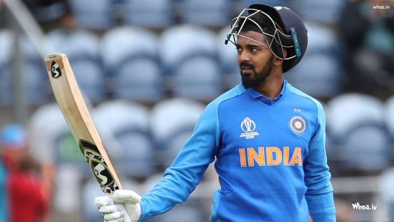 1280x720 K L Rahul Indian Cricketer Playing Shot HD Image