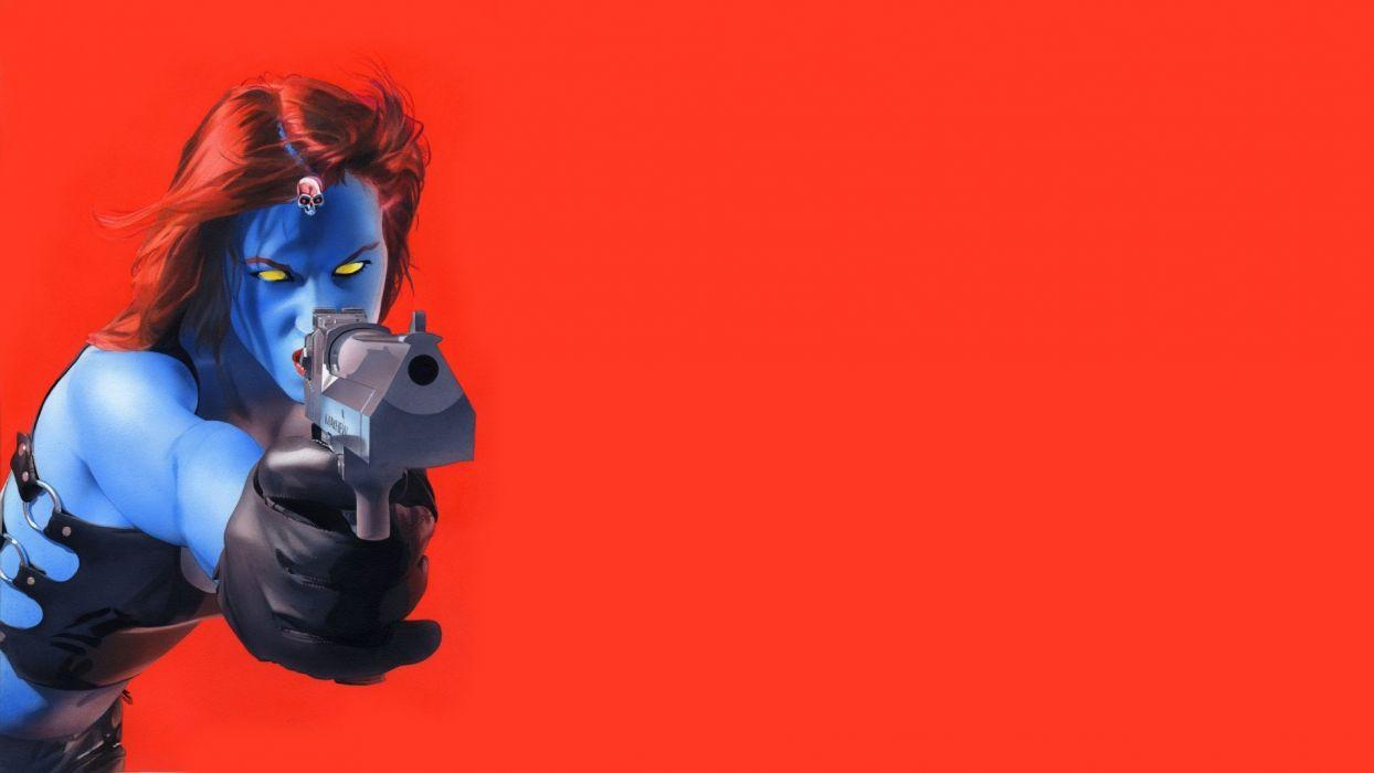 1244x700 Parody Mystique Marvel Comics comics girls wallpaperx1080