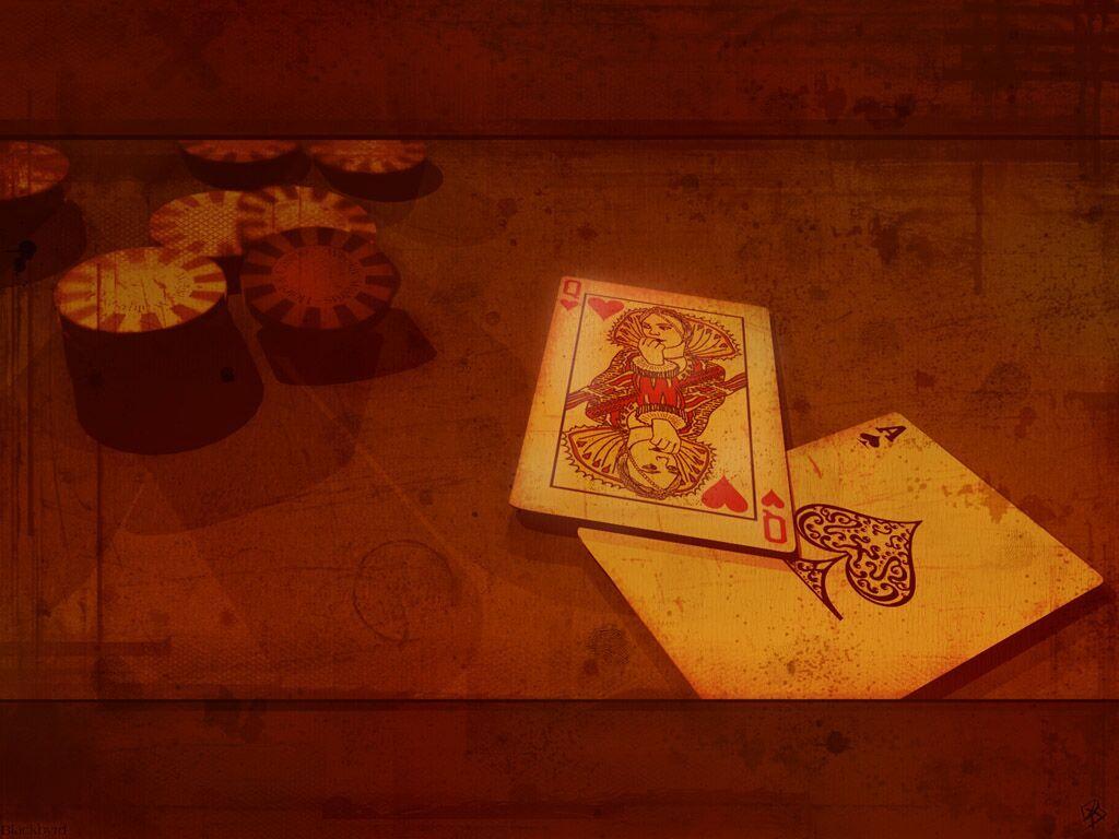 1024x768 Free download Cards And Chips Gambling Objects Wallpaper Image