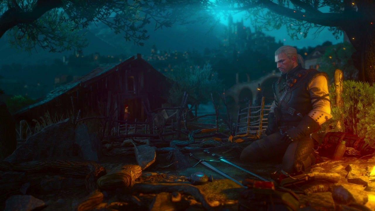1280x720 Witcher 3 and Wine Menu German