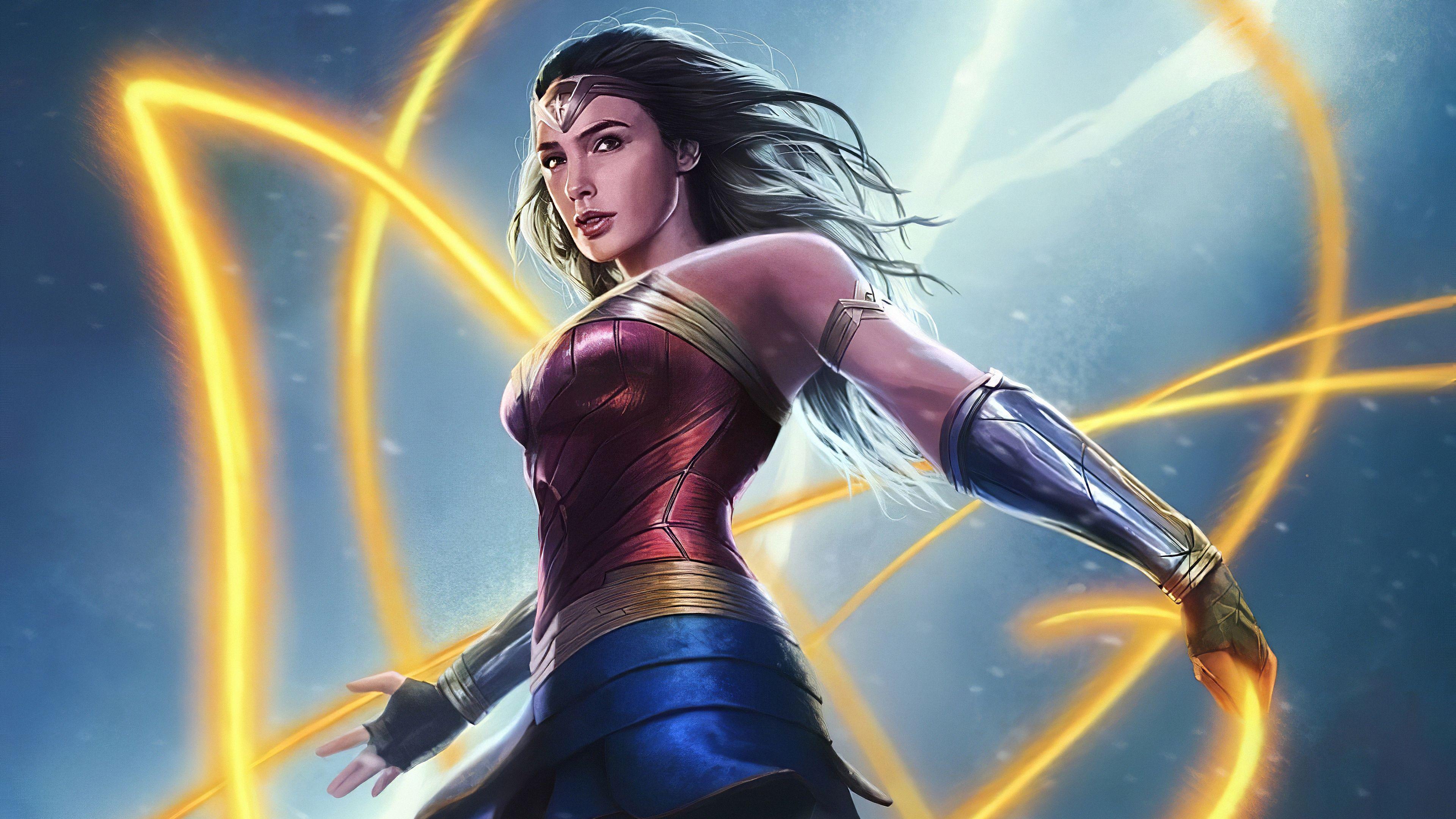 3840x2160 Wallpaper 4k Wonder Woman 1984 Art Wonder Woman 1984 4k wallpaper