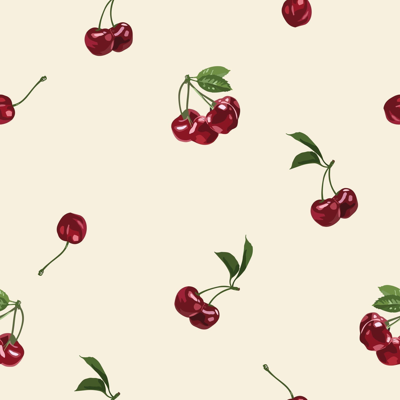 1600x1600 Summer Cherry Wallpaper