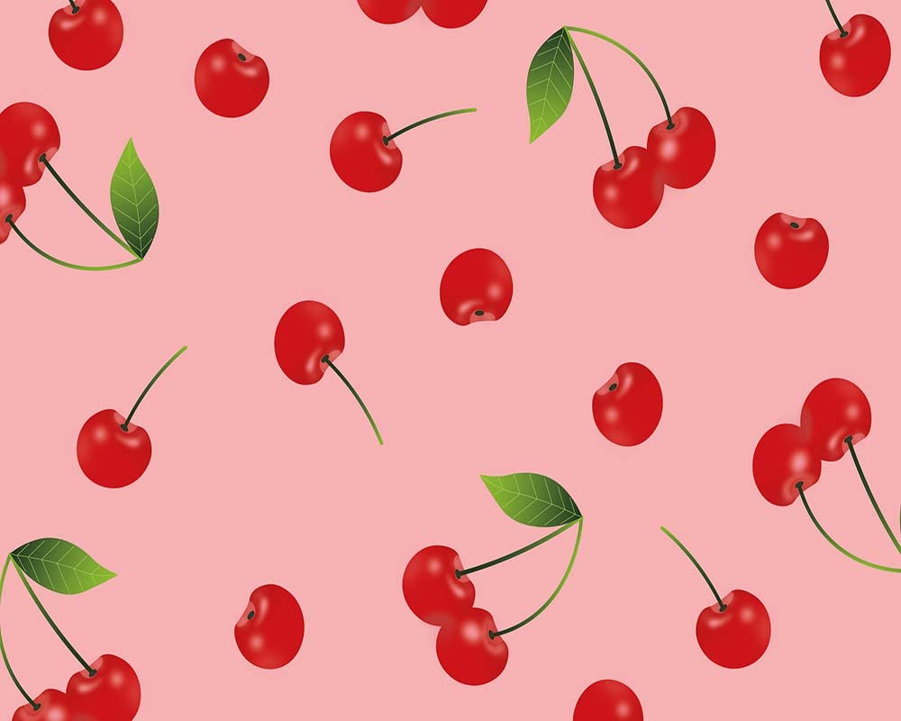 1000x800 Amazon.com : Wofawofa Cherry Backdrop for Photography 7X5FT Fruits Cartoon Backdrops Solid Color Wallpaper Background for Baby Shower Girls Birthday Cake Smash Wedding Anniversary Photo Studio Props Vinyl BK1180
