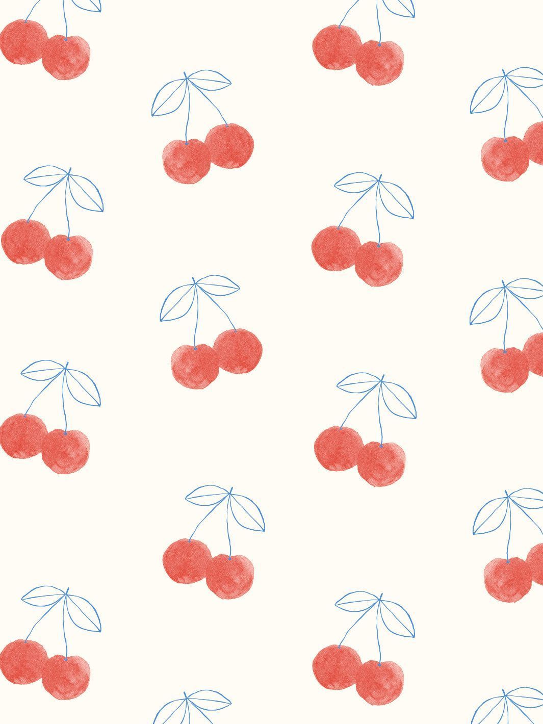 1065x1420 Cherries' Wallpaper