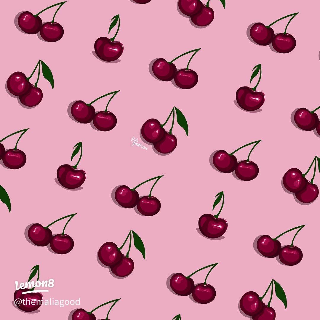 1080x1080 Fun Cherry Wallpaper Designs for Your Phone