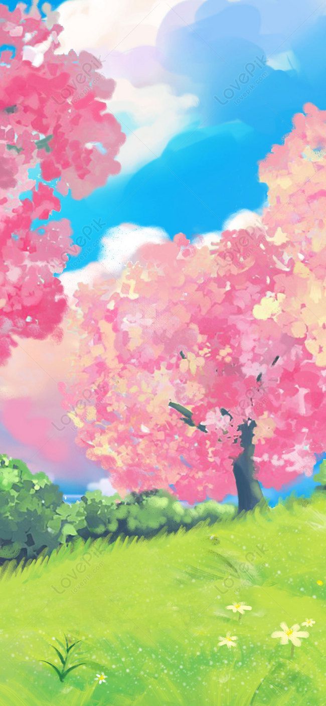 650x1407 Cartoon Cherry Wallpaper Image And Picture For Free Download