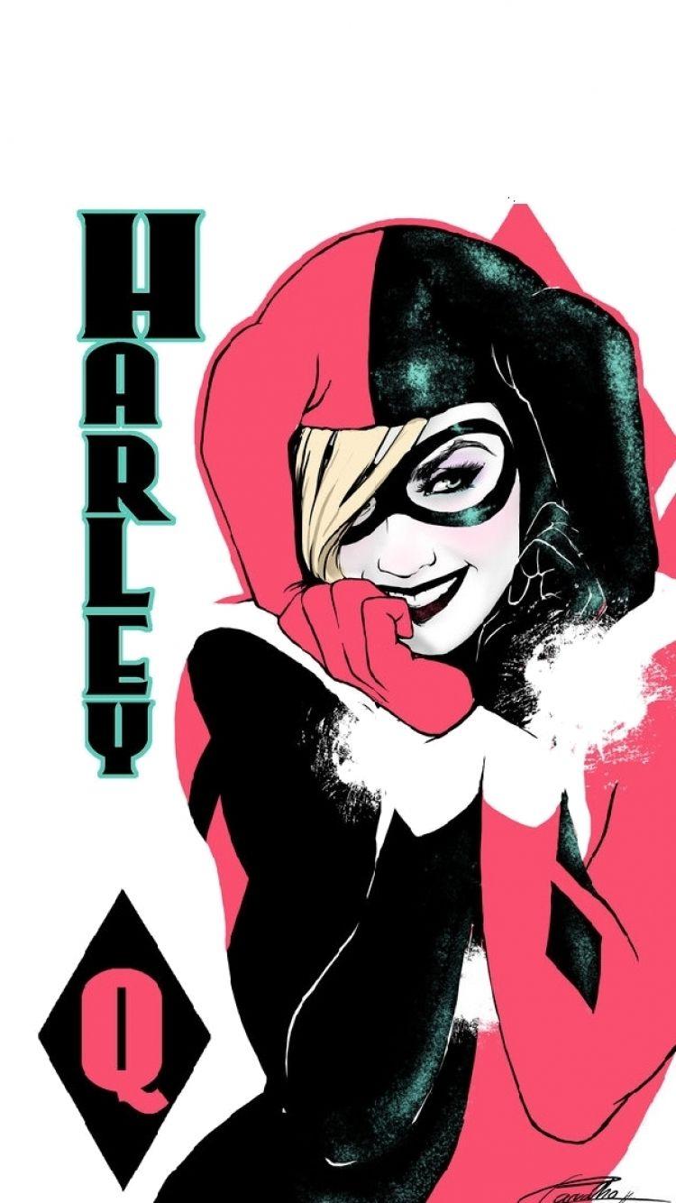 750x1334 Comics Harley Quinn (750x1334) Wallpaper