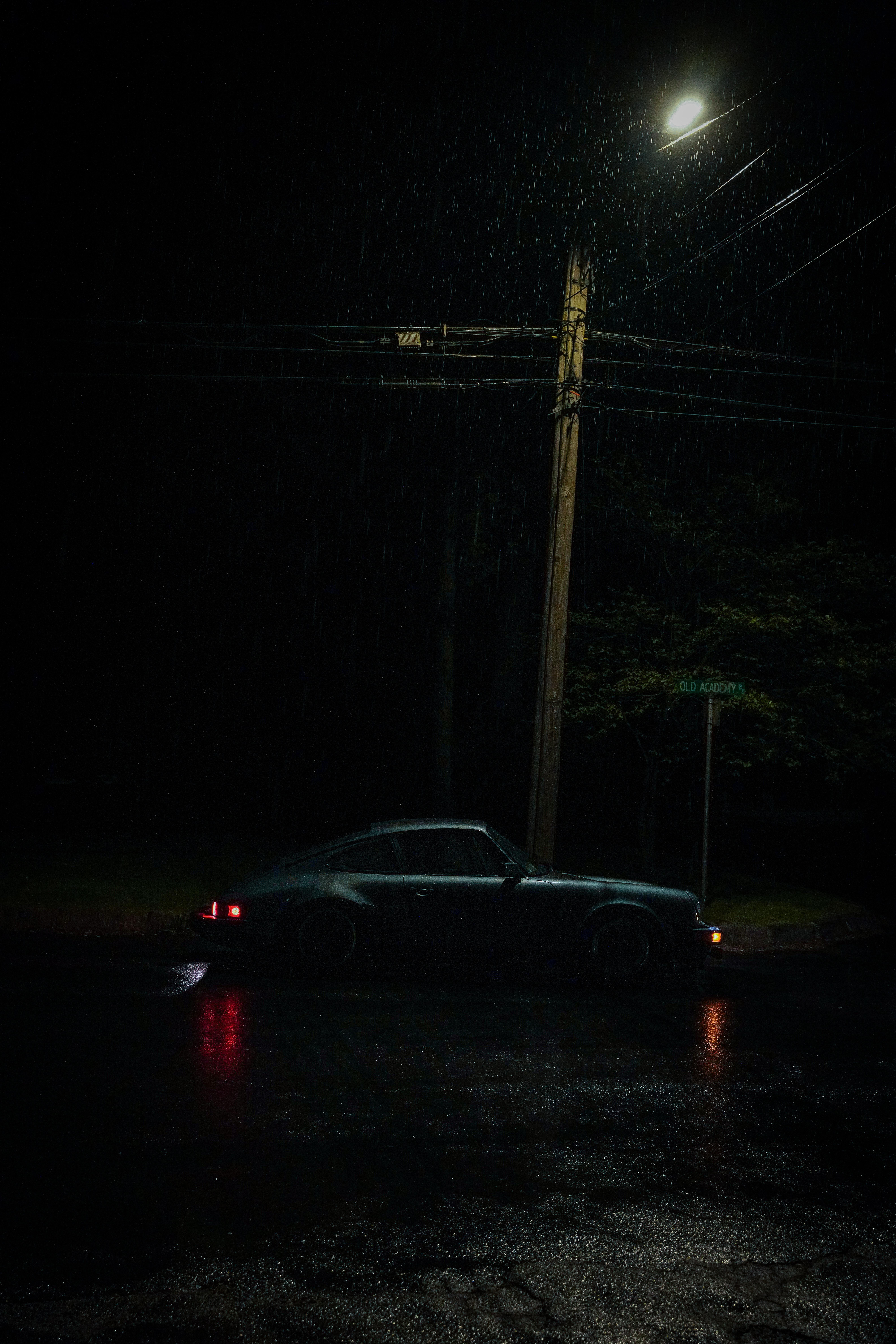 6336x9504 Rainy Night Drive (1983 911 SC)