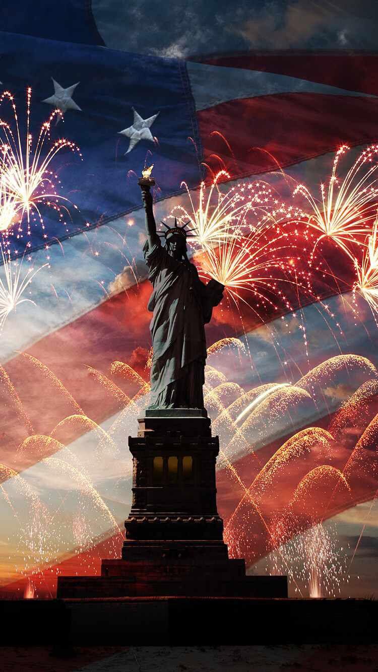 750x1334 Forth of July Wallpaper