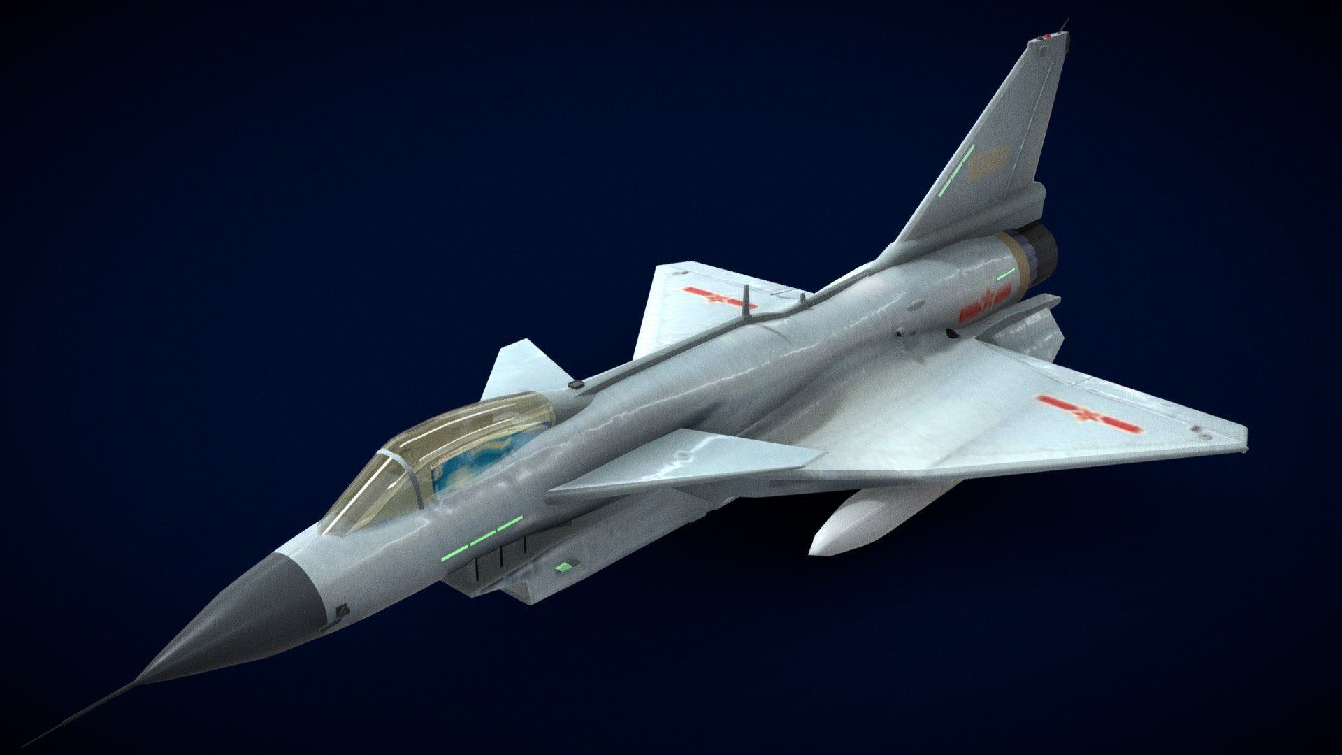 1920x1080 Chengdu J10 Vigorous Dragon Free 3D model by andertan [34f51c6]
