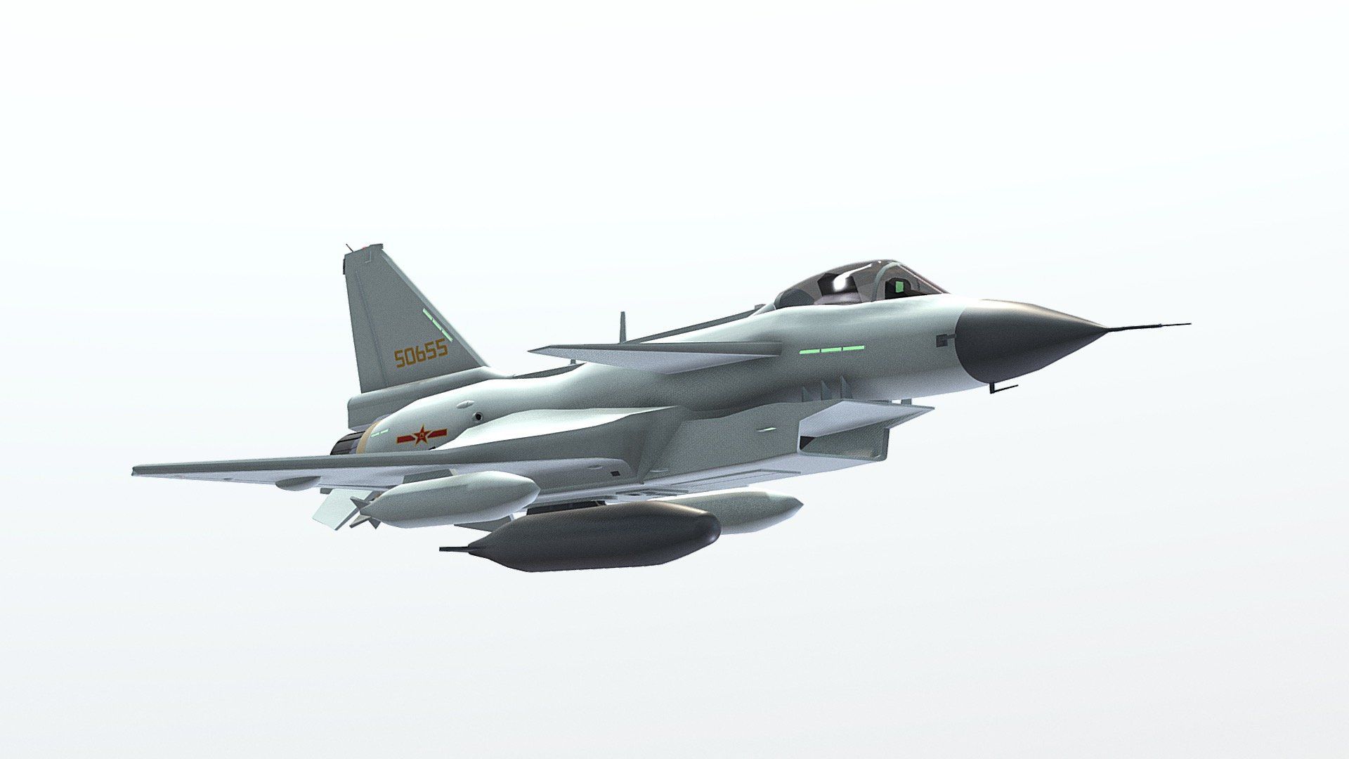 1920x1080 Chengdu J10 Vigorous Dragon Free 3D model by andertan [3a1a186]