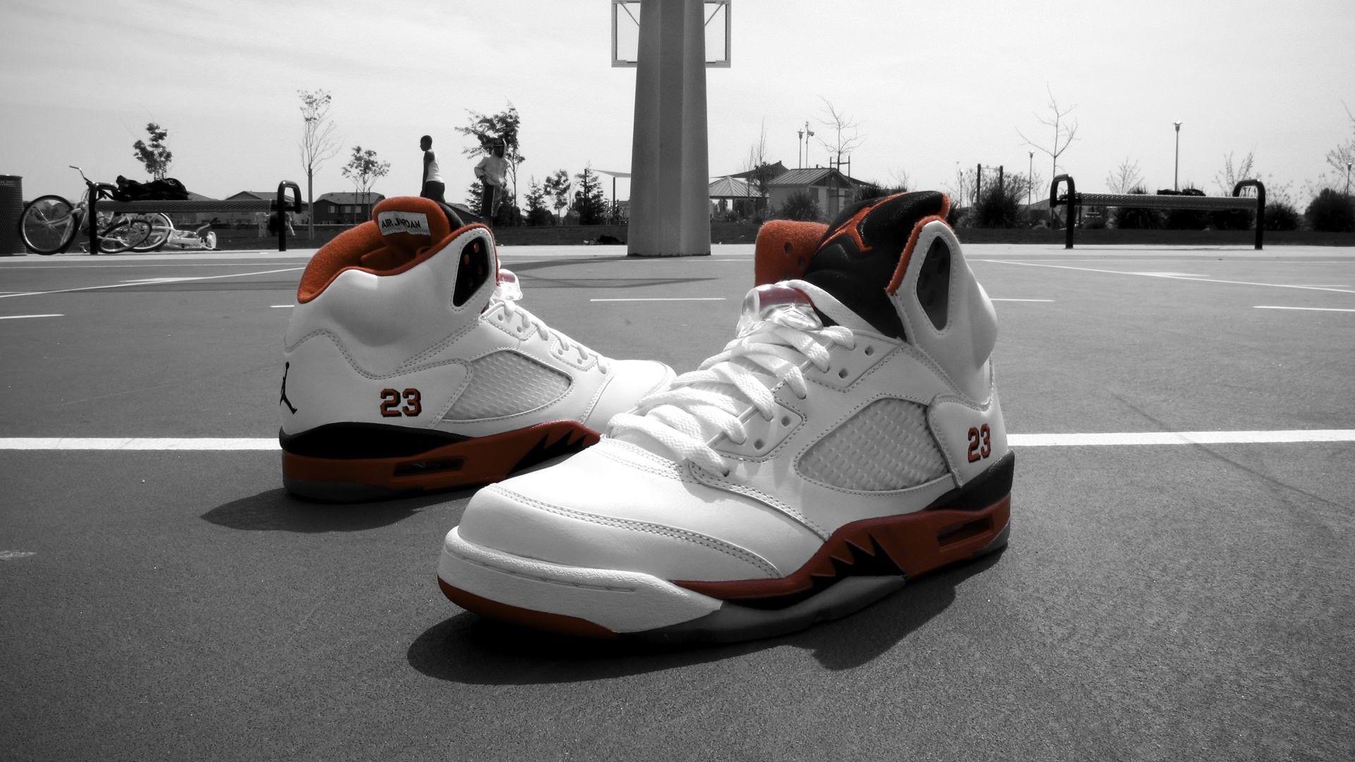 1920x1080 Jordan Black and Red Wallpaper