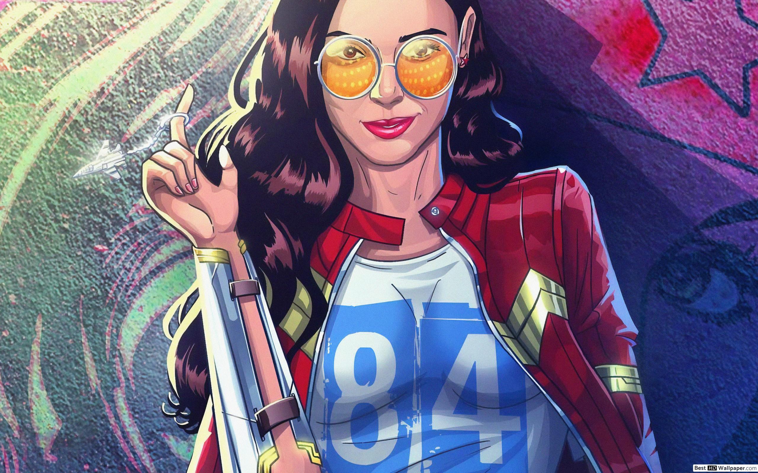 2560x1600 Wonder woman 1984 fanart HD wallpaper download